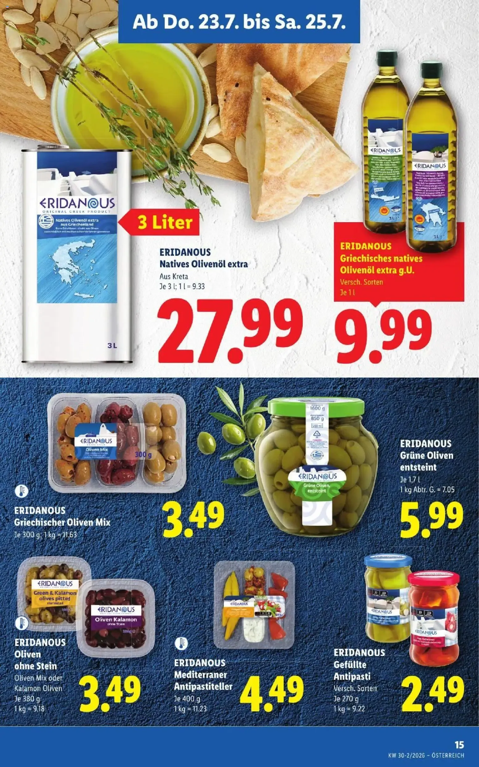 Lidl - Flugblatt ab 23.07.2026 - Angebote ab donnerstag von 23. Juli bis 25. Juli 2026 - Flugblätt seite  17