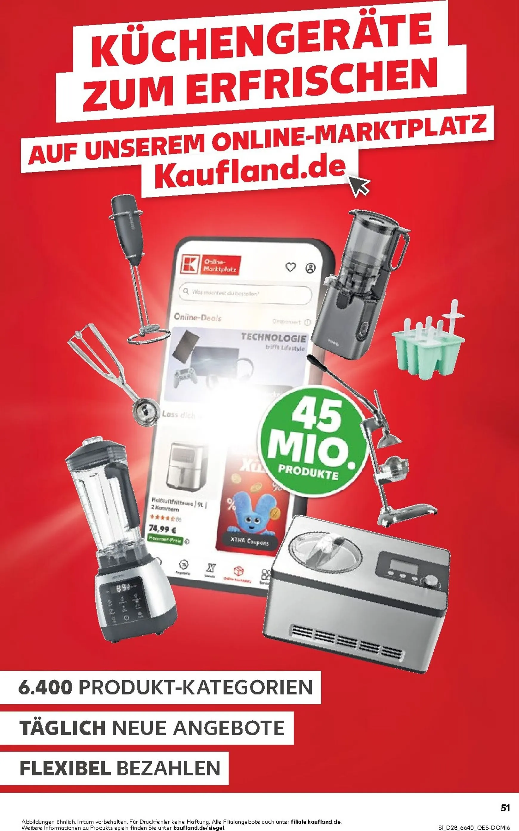 Kaufland Prospekt nächste Woche – von Donnerstag 09.07.2026 bis Mittwoch 15.07.2026 von 9. Juli bis 15. Juli 2026 - Prospekt seite 51