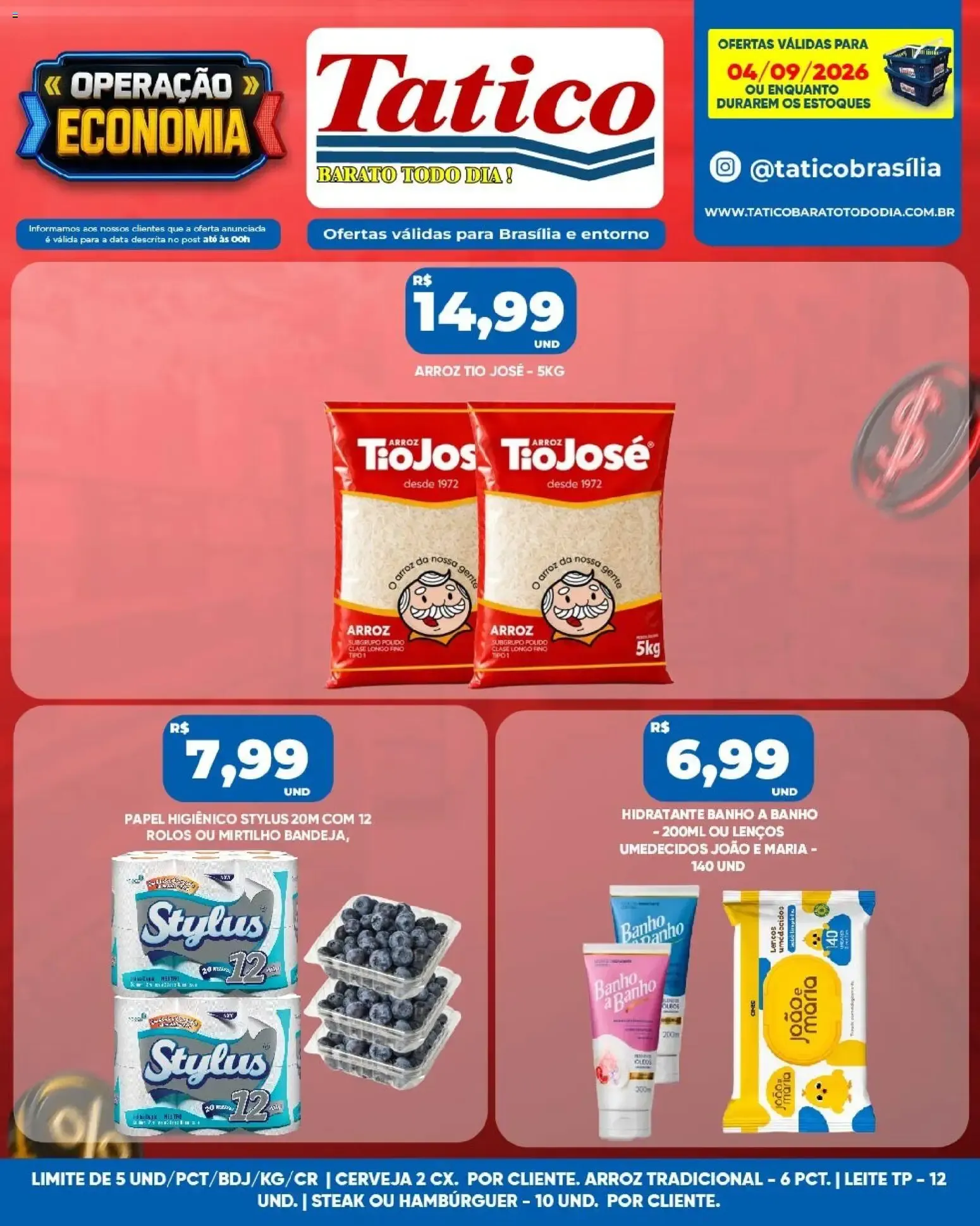 Encarte de Tatico ofertas do Dia de 04/09/2026 | Promoções Online 4 de setembro até 4 de setembro 2026 - Pagina 7