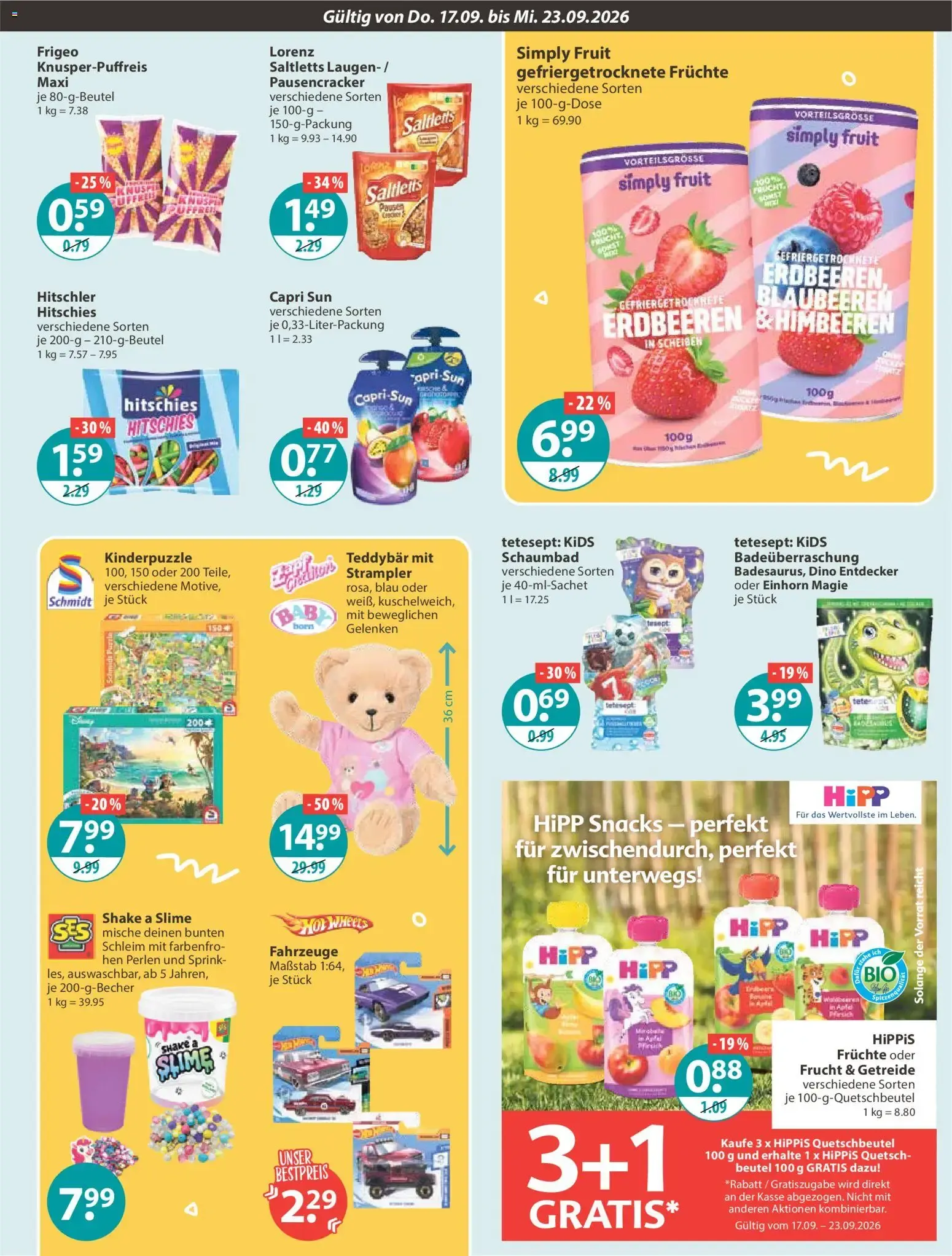 V-Markt Angebote vom 17.09.2026 – Angebote online von 17. September bis 23. September 2026 - Prospekt seite 15