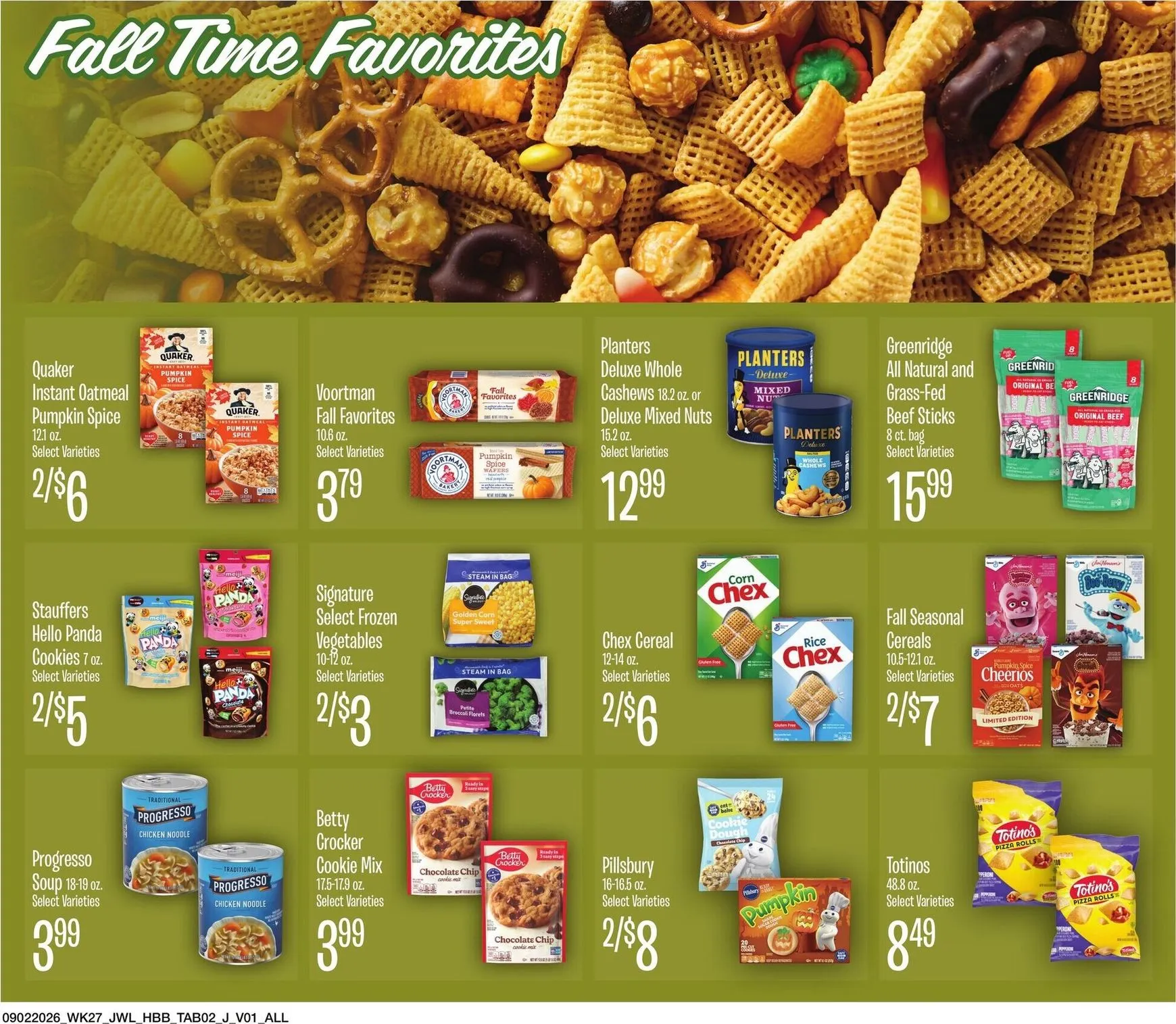 Weekly ad Your Fall Savings Start Here - Jewel Osco from September 2 to September 29 2026 - Page 2