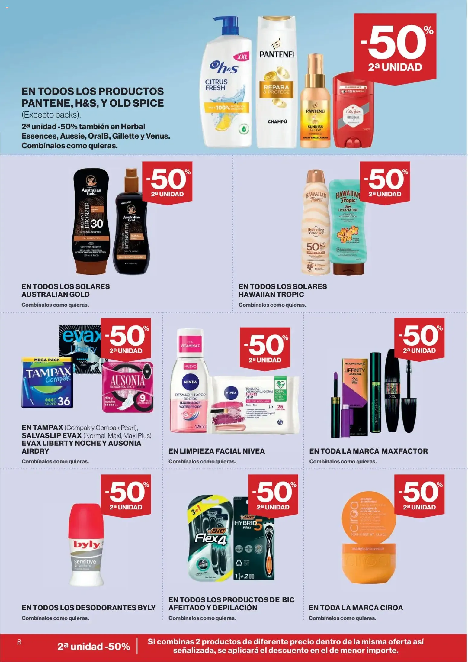 Catálogo de Ofertas Hipercor: 50% en 2da unidad y Bajada de Precios 16 de julio al 29 de julio 2026 - Página 8