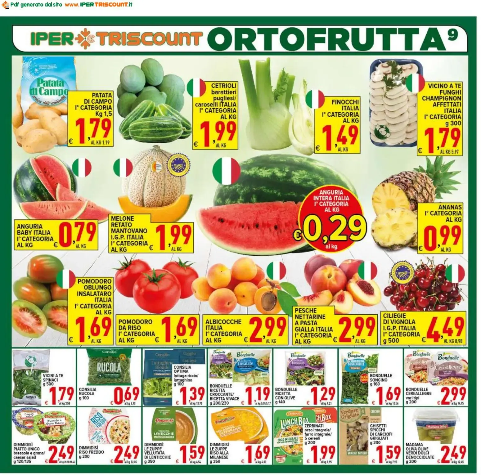 Ipertriscount volantino dal 19/06/2026 - online Offerte da 19 giugno a 30 giugno di 2026 - Pagina del volantino 9