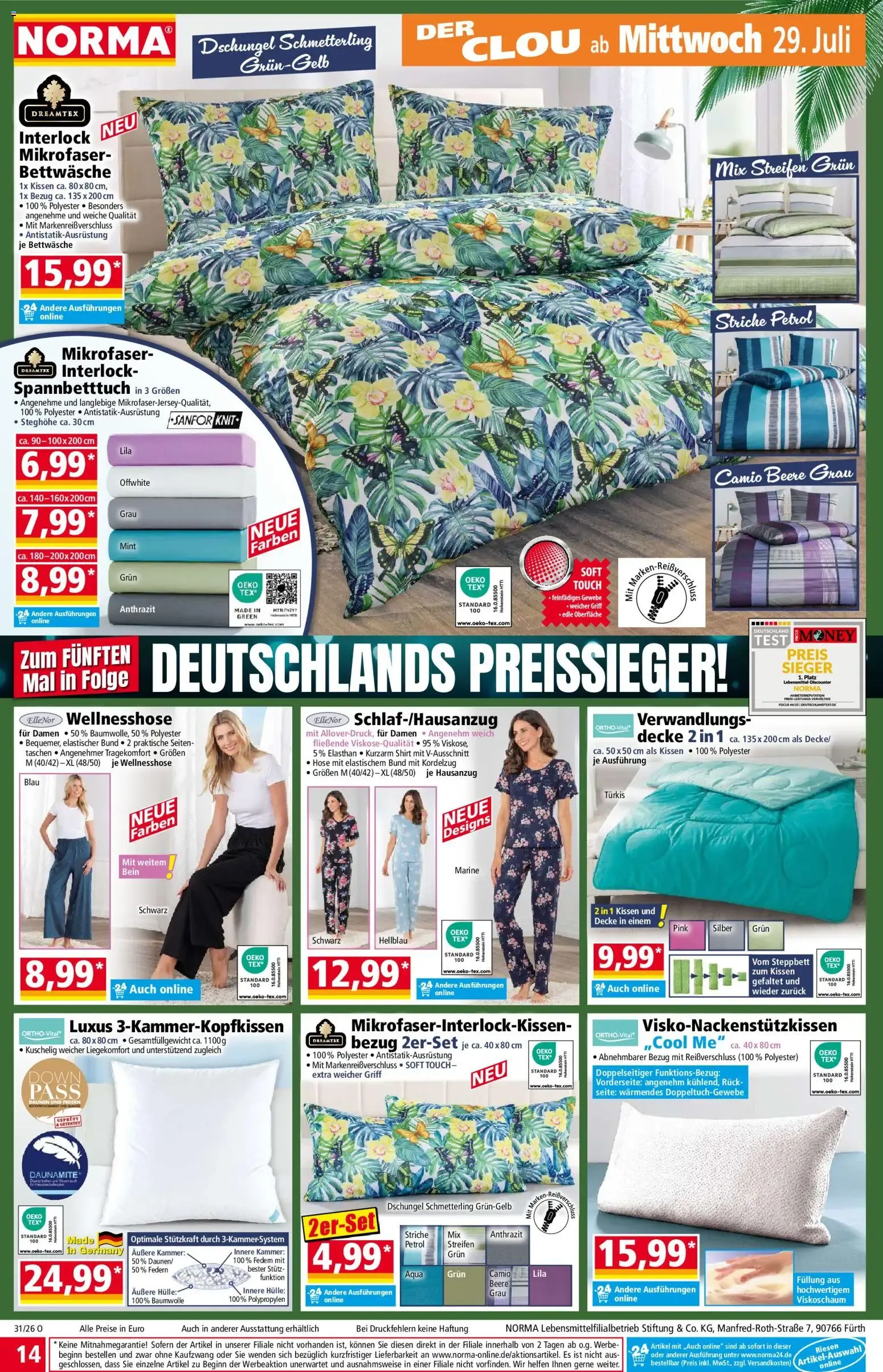 Norma Prospekt (ab 27.07.2026) zum blättern » Angebote von 27. Juli bis 2. August 2026 - Prospekt seite 14