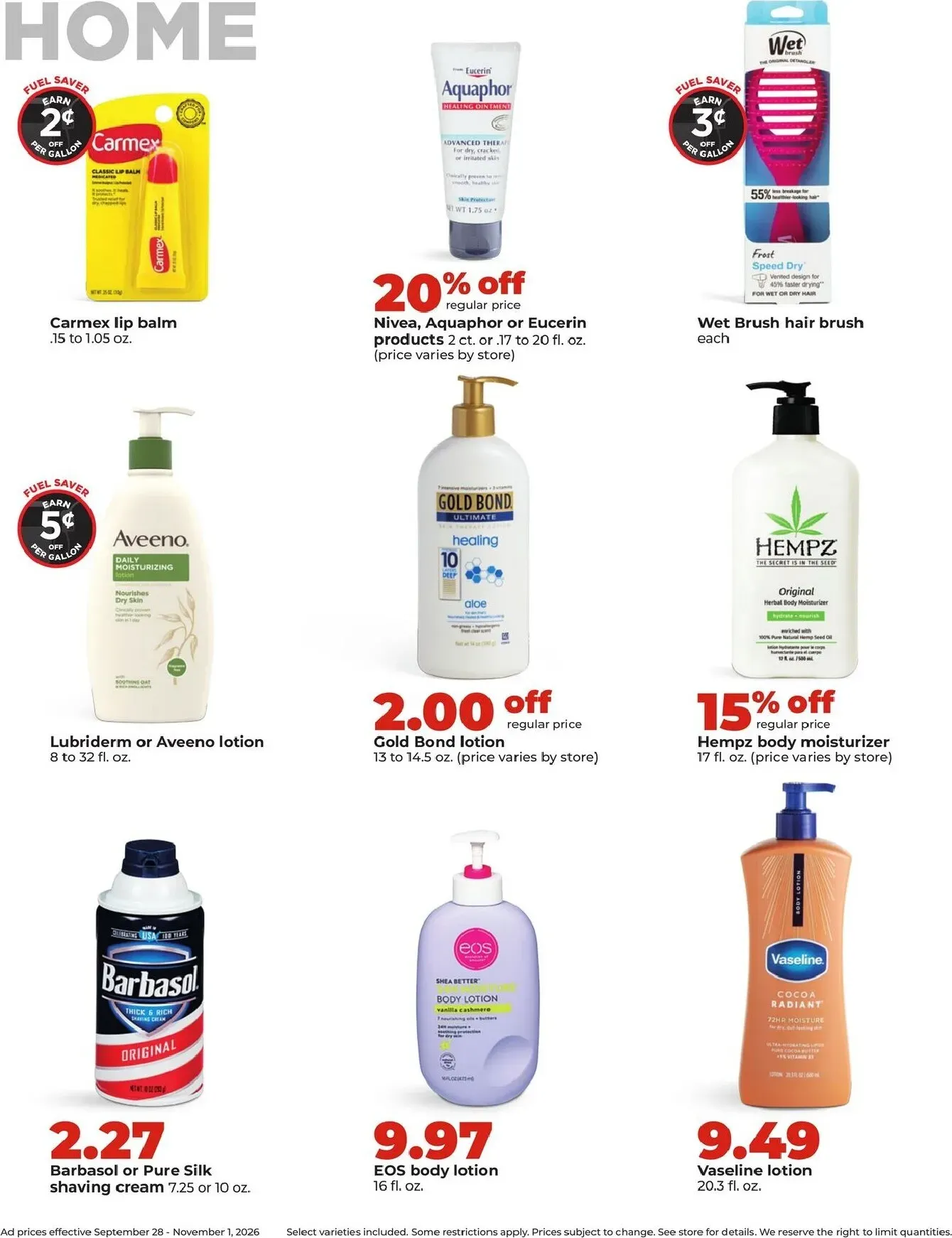 Weekly ad Current Hy Vee - Deals Good ALL Month Long leaflet valid from Monday 09/28/2026 to Sunday 11/01/2026 from September 28 to November 1 2026 - Page 9