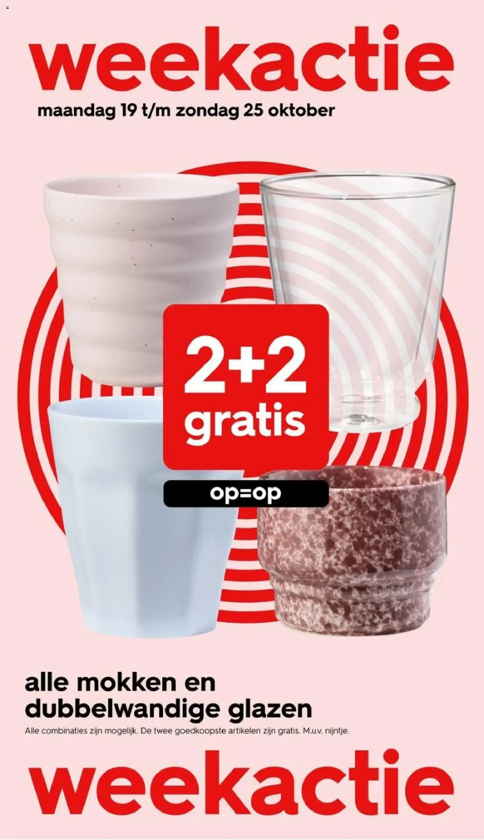 HEMA: 1+1 gratis en ropa interior térmica van 19 oktober tot 25 oktober 2026 - Folder pagina 16