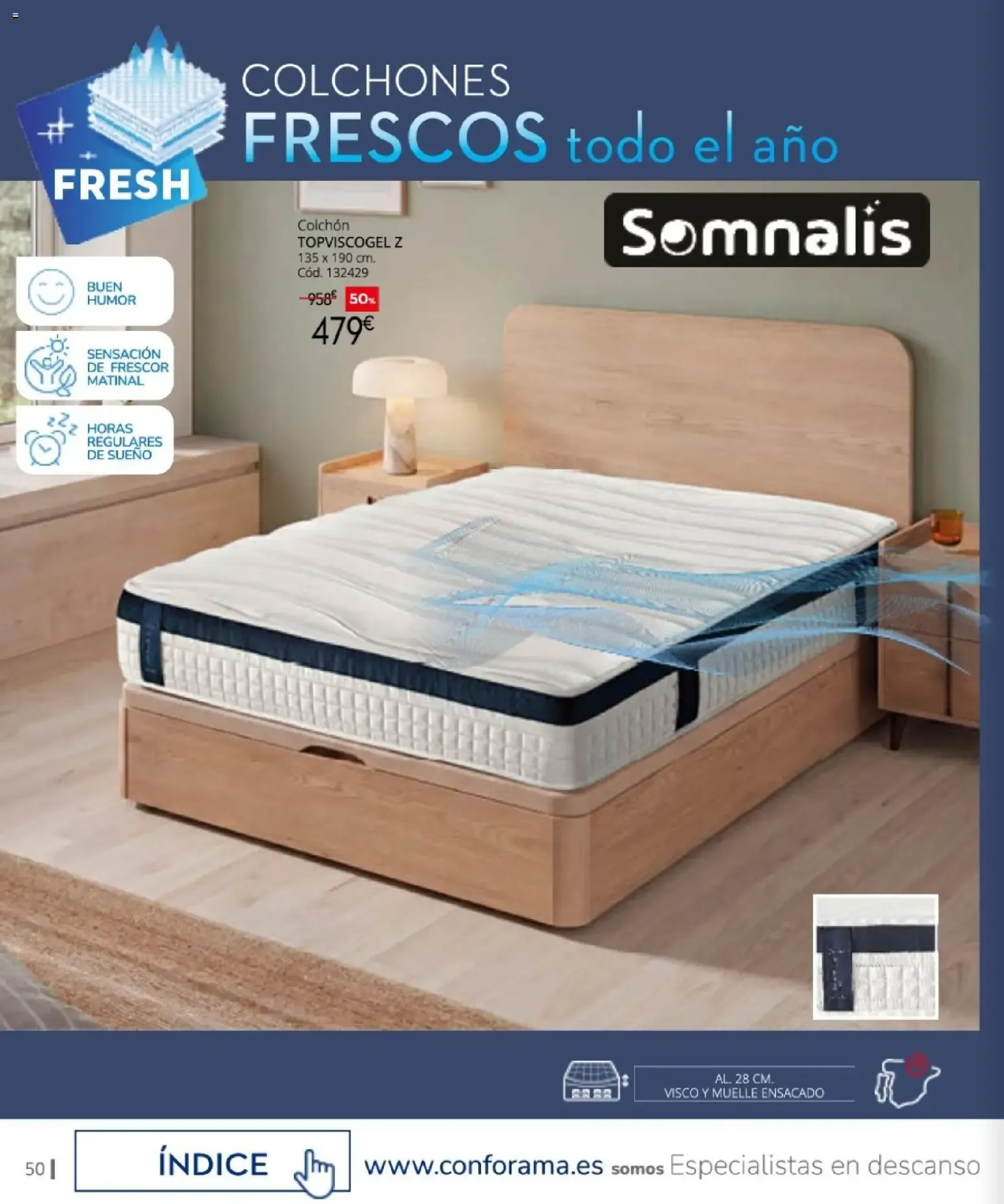 Catálogo de Conforama Camitis 06/08/2026 - 29/09/2026 6 de agosto al 29 de septiembre 2026 - Página 50