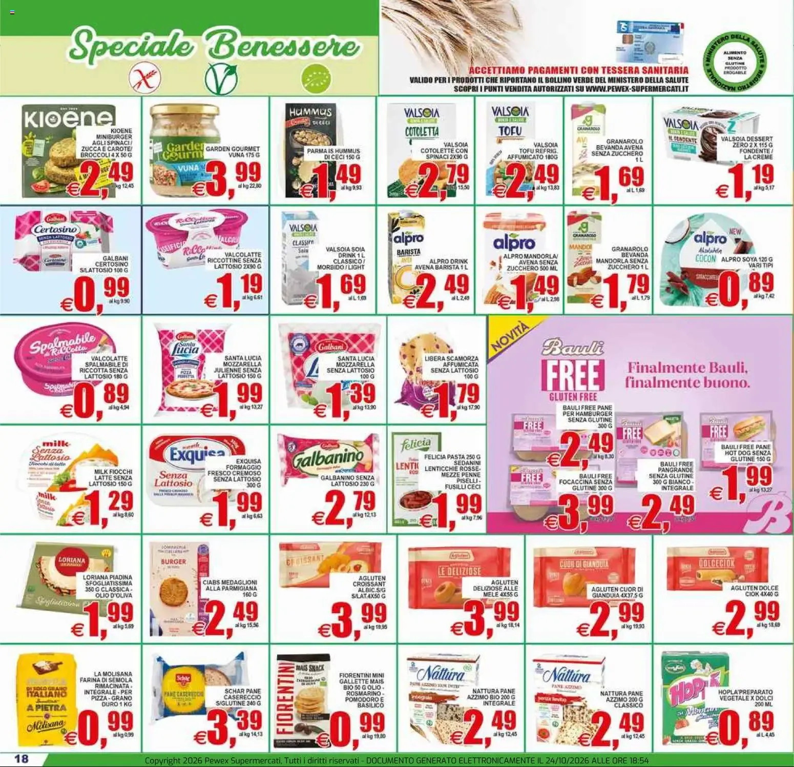 Nuovo Pewex volantino Ultramercato Irnerio dal 23/10/2026 > offerte anteprima 🛍️ da 23 ottobre a 3 novembre di 2026 - Pagina del volantino 18