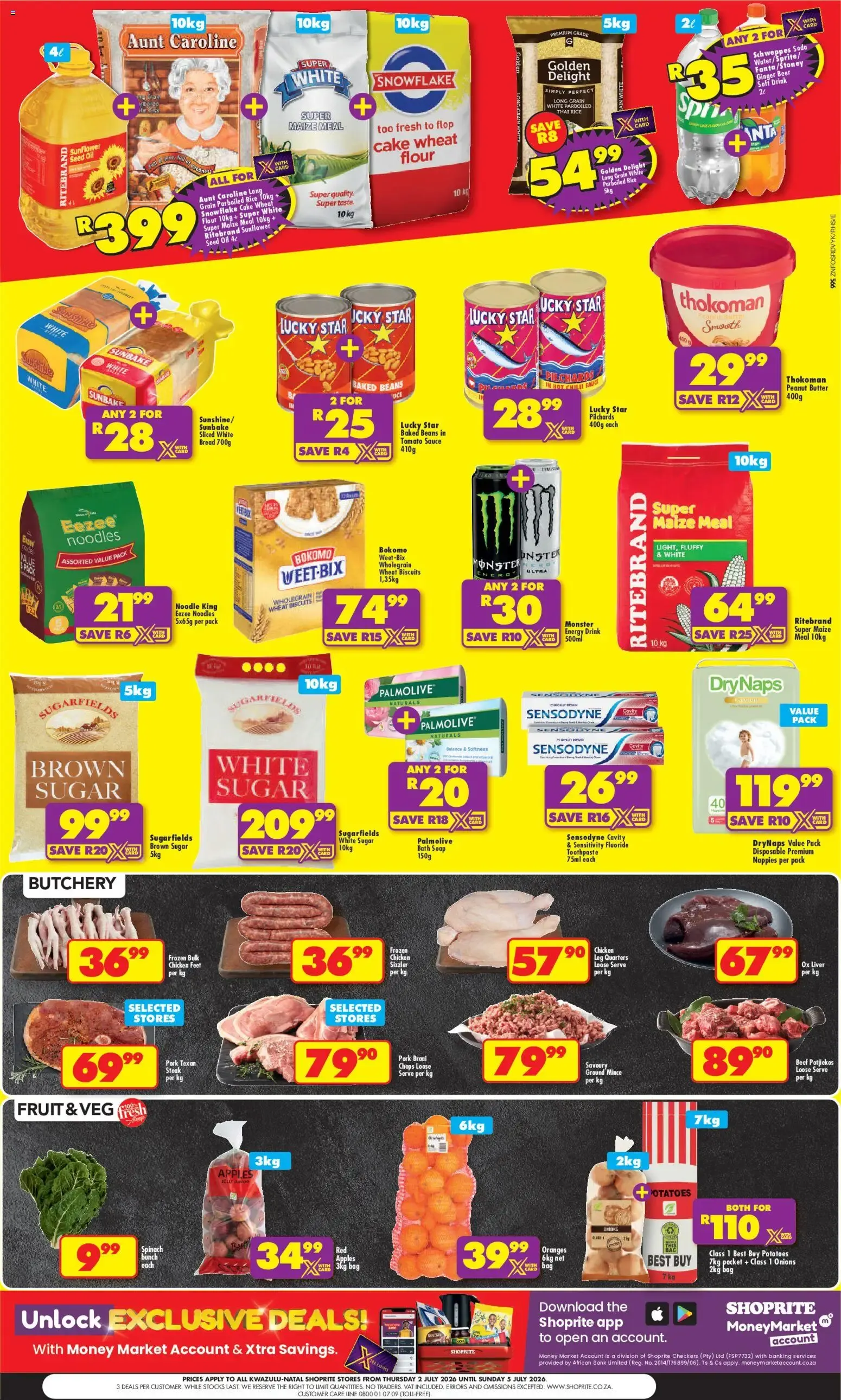 Shoprite - Kwazulu-Natal - Low Price Bonanza (02/07/2026 - 05/07/2026) → Online Catalogue from 2 July to 5 July 2026 - Catalogue Page 2