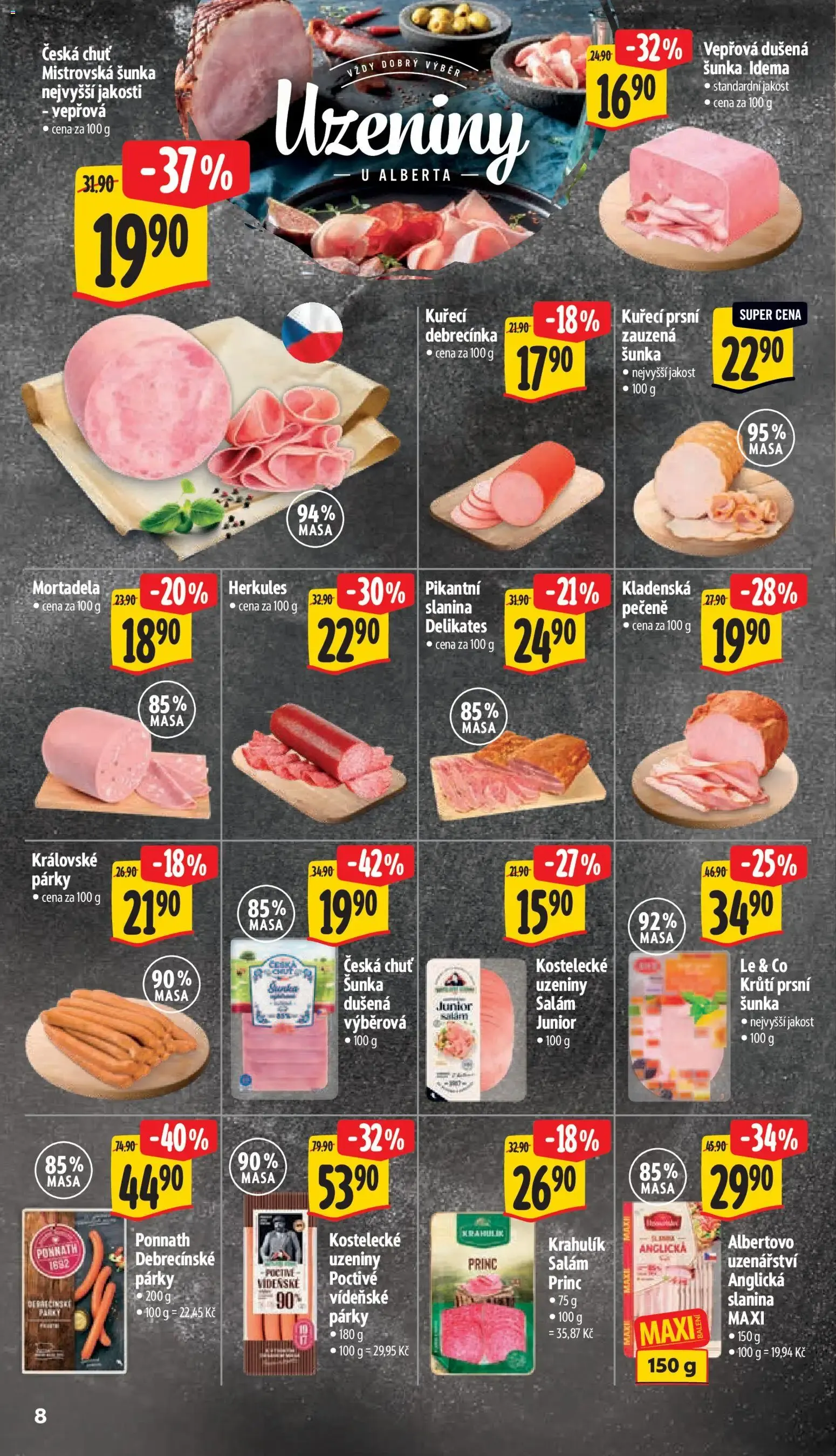 Albert leták - Hypermarket - Znojmo od 26.08.2026 - Akční leták - 26. srpna 8. září 2026 - Page 8
