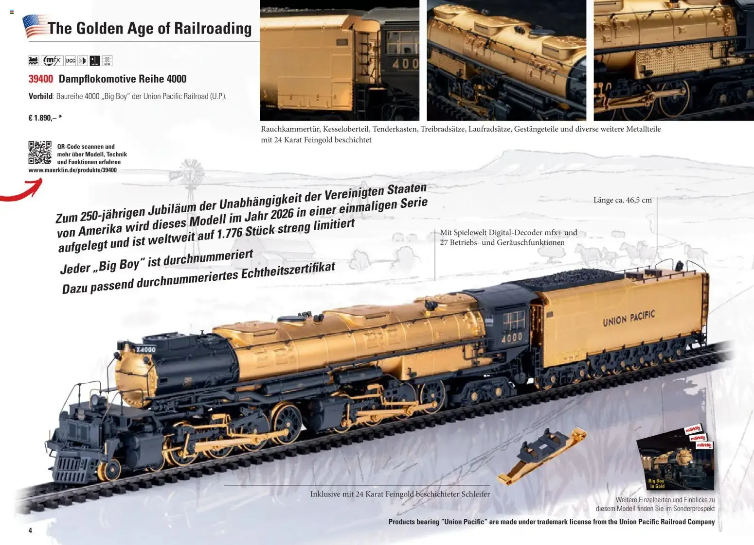 Märklin Neuheiten 2026 von 1. Januar bis 31. Dezember 2026 - Prospekt seite 6