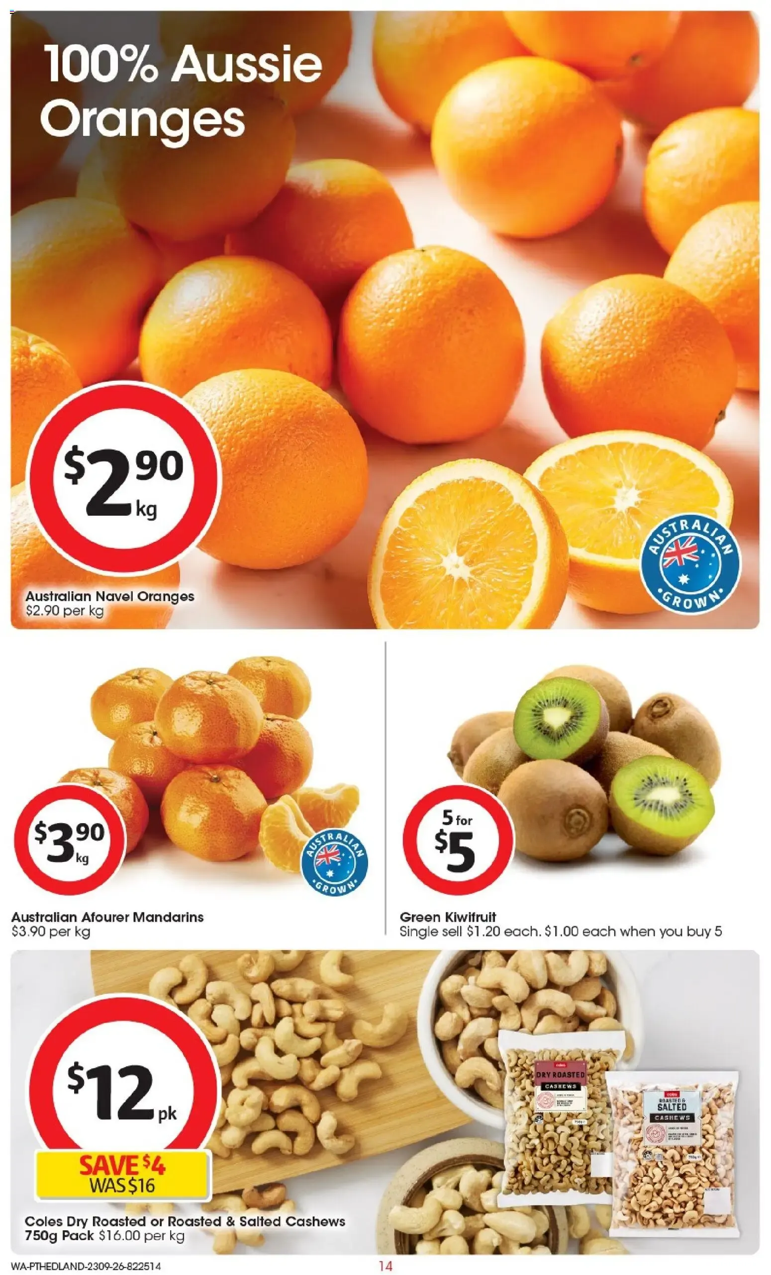 Coles | Footy fever - Catalogue valid from 23 September to 29 September 2026 - page 14