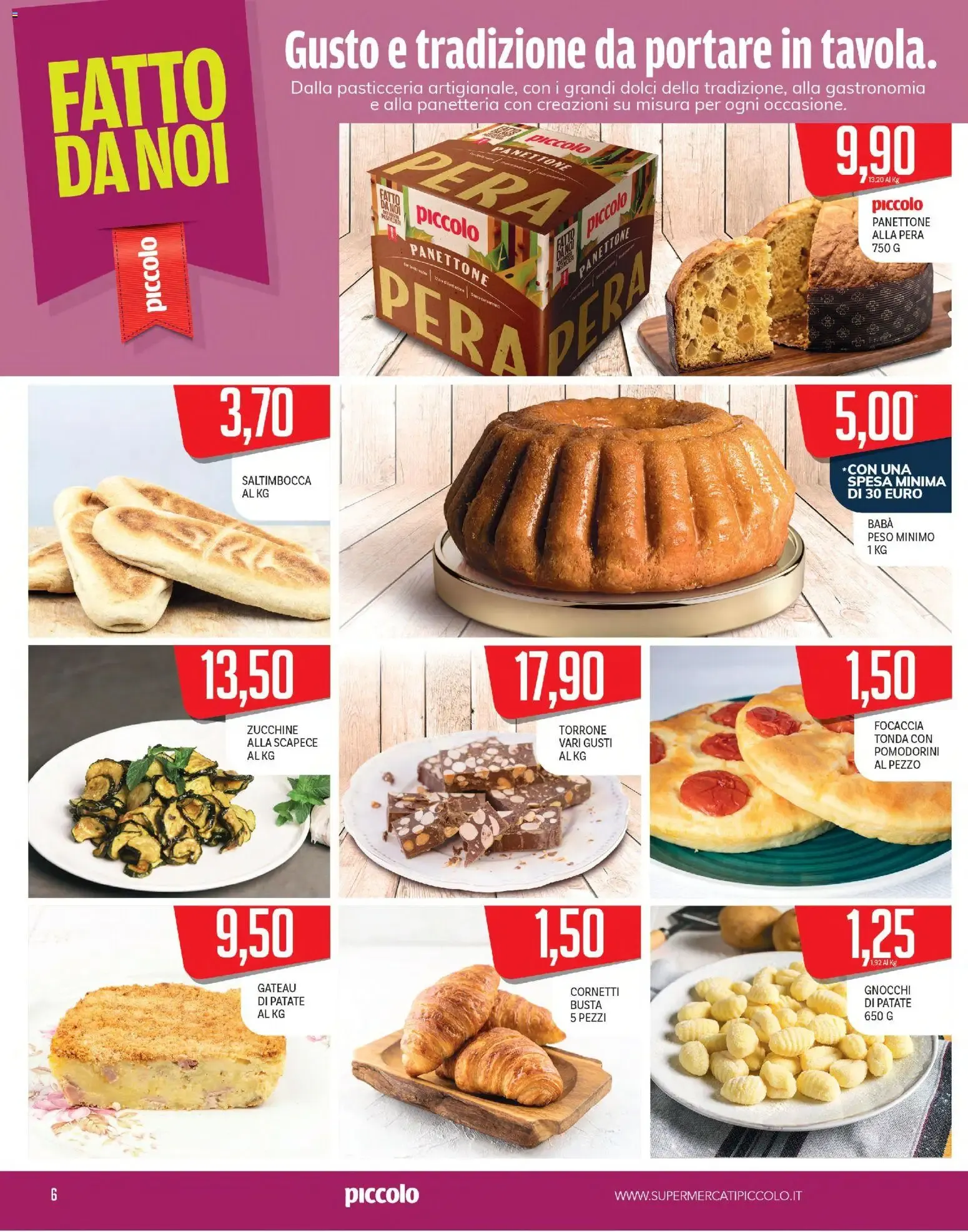 Piccolo volantino dal 12/10/2026 - online Offerte da 12 ottobre a 25 ottobre di 2026 - Pagina del volantino 6