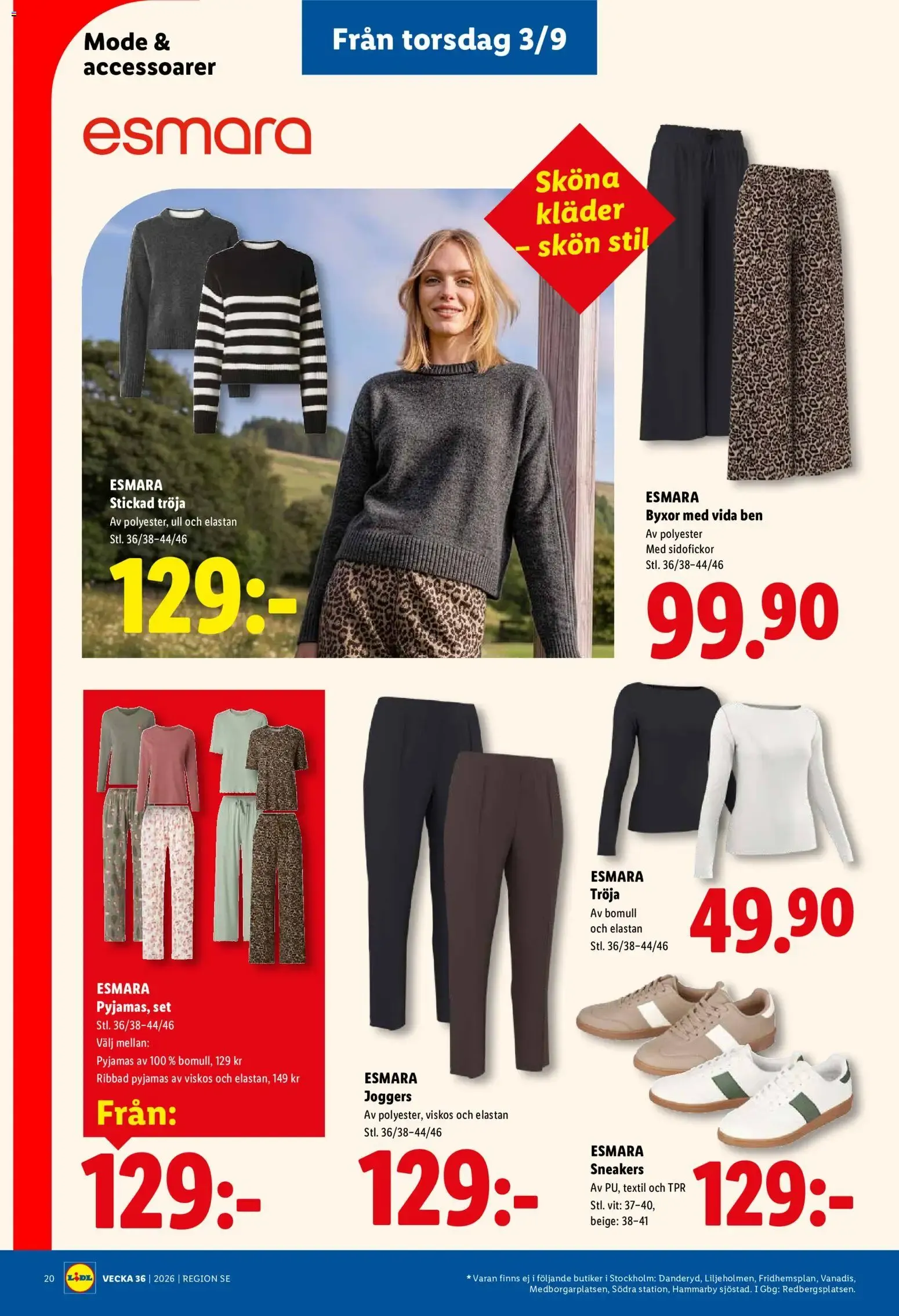 Lidl: Kvalitet till röda priser. Det lönar sig. från 31 augusti till 6 september 2026 - Reklamblad sidor 23