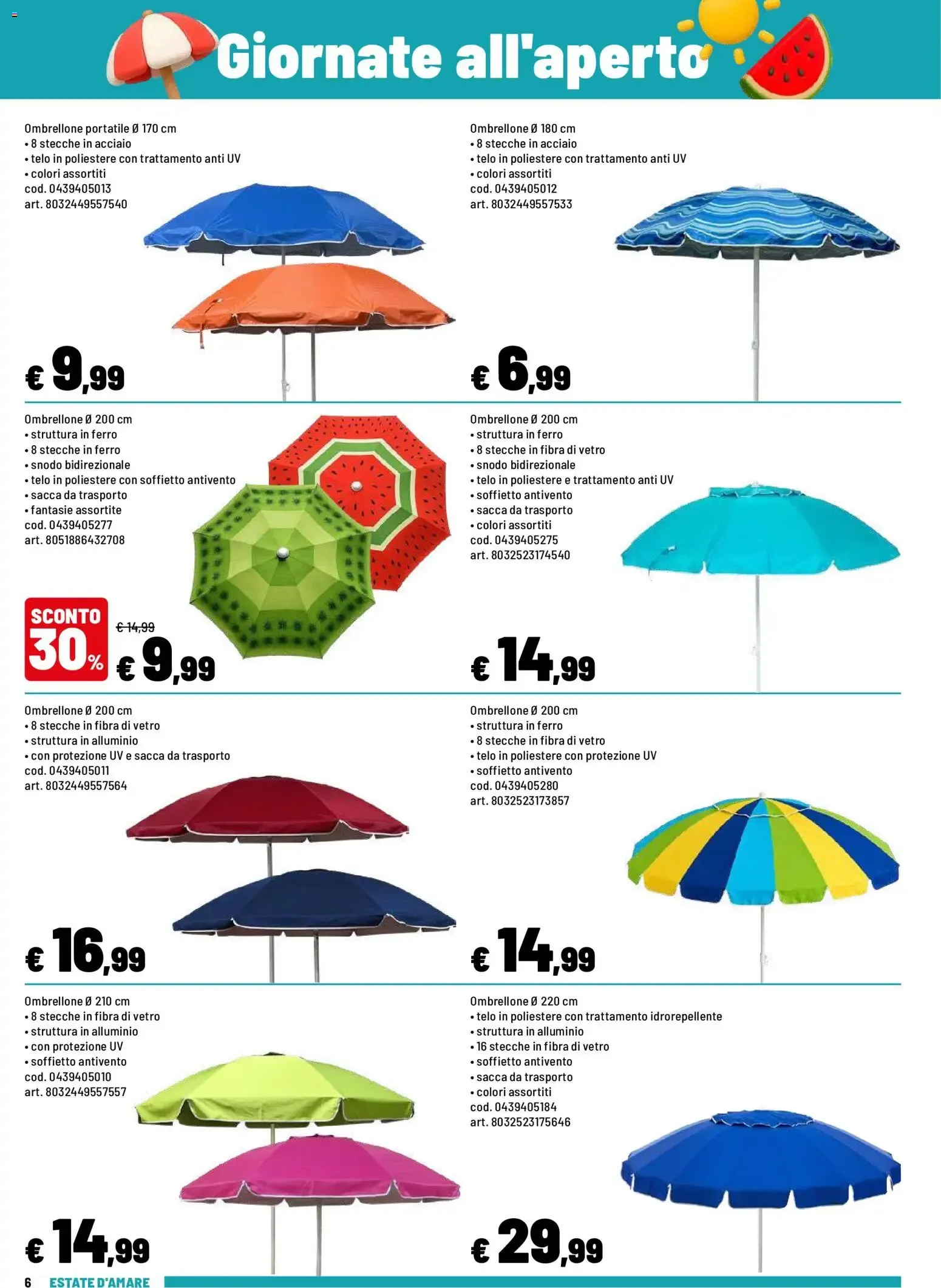 ESTATE D'AMARE da 8 giugno a 26 luglio di 2026 - Pagina del volantino 6