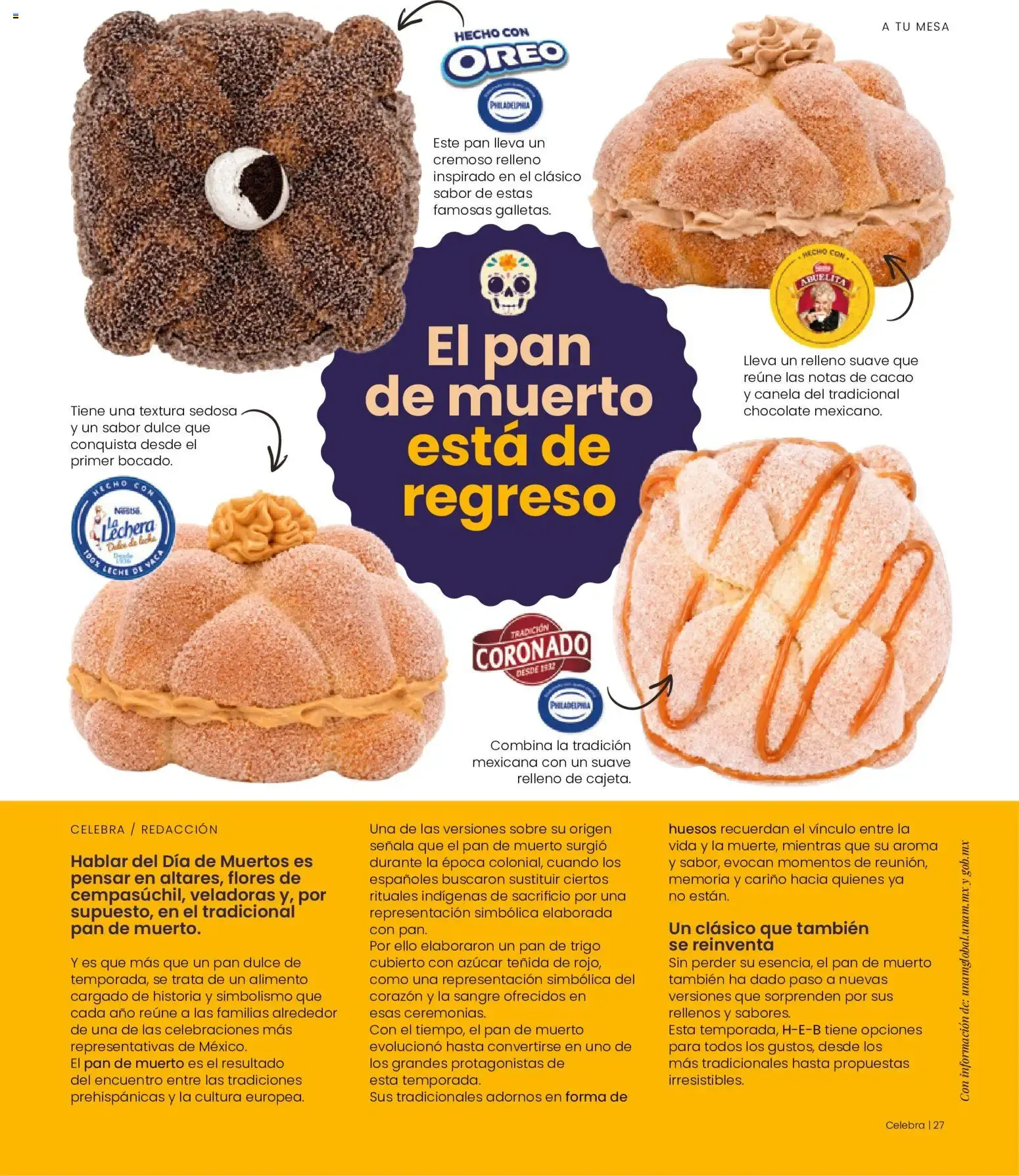 Catálogo de H-E-B folleto Celebra (01/09/2026 - 31/10/2026) - catálogo en línea 1 de septiembre al 31 de octubre 2026 - Pagina 27
