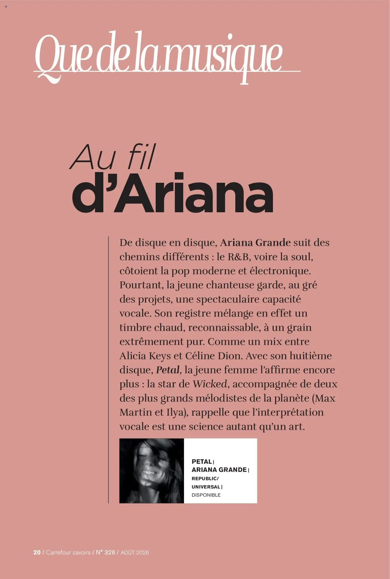 Carrefour SAVOIRS du 1 août au 31 août 2026 - Catalogue page 20