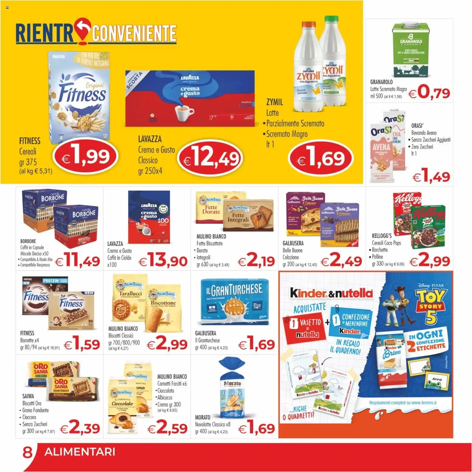 MerSi Supermercati - Rientro Conveniente - Offerte dal 26/08/2026 al 08/09/2026 da 26 agosto a 8 settembre di 2026 - Pagina del volantino 8