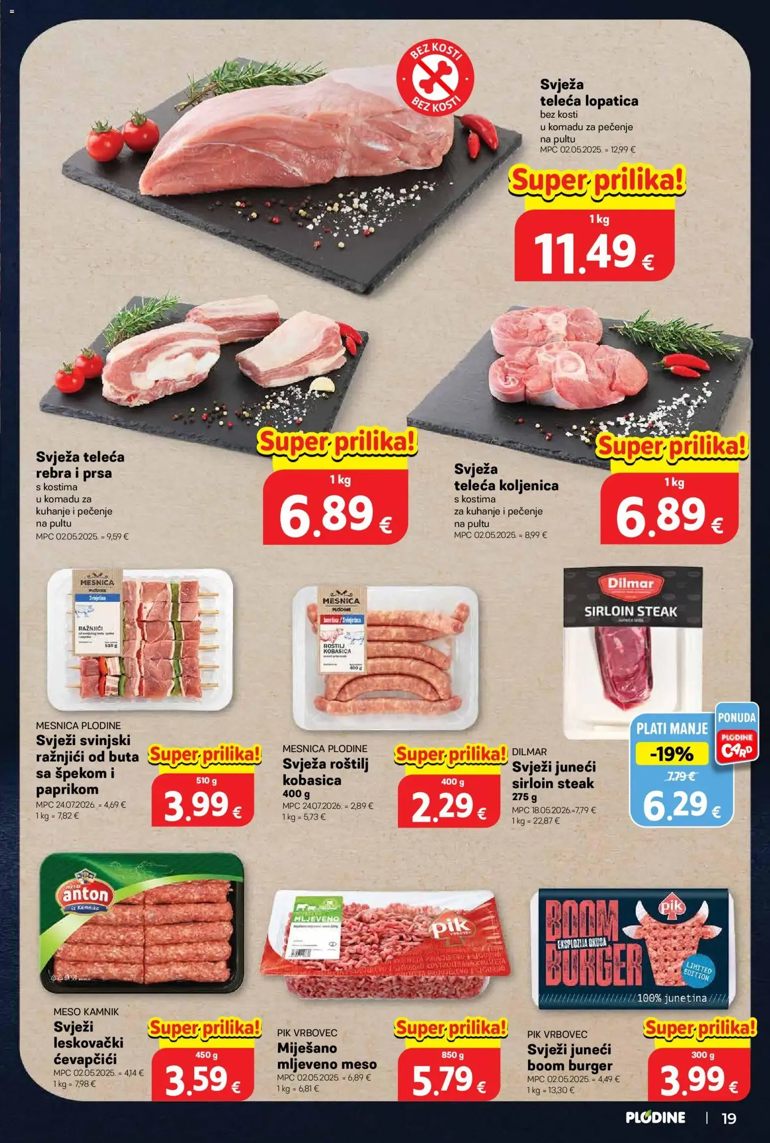 Katalog Plodine Katalog novi od 07.10.2026 na listanje > letak digitalni od 7. listopada do 13. listopada 2026. - Pregled Stranica 19