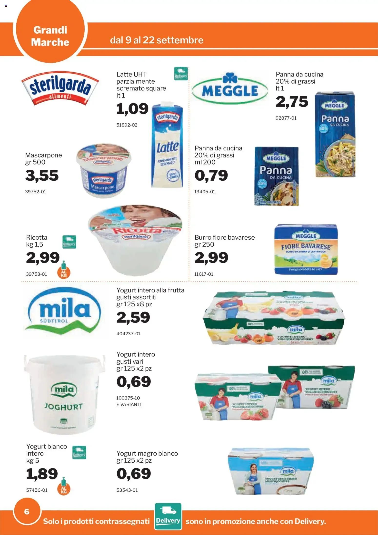 Promozioni GrosMarket da 9 settembre a 22 settembre di 2026 - Pagina del volantino 6