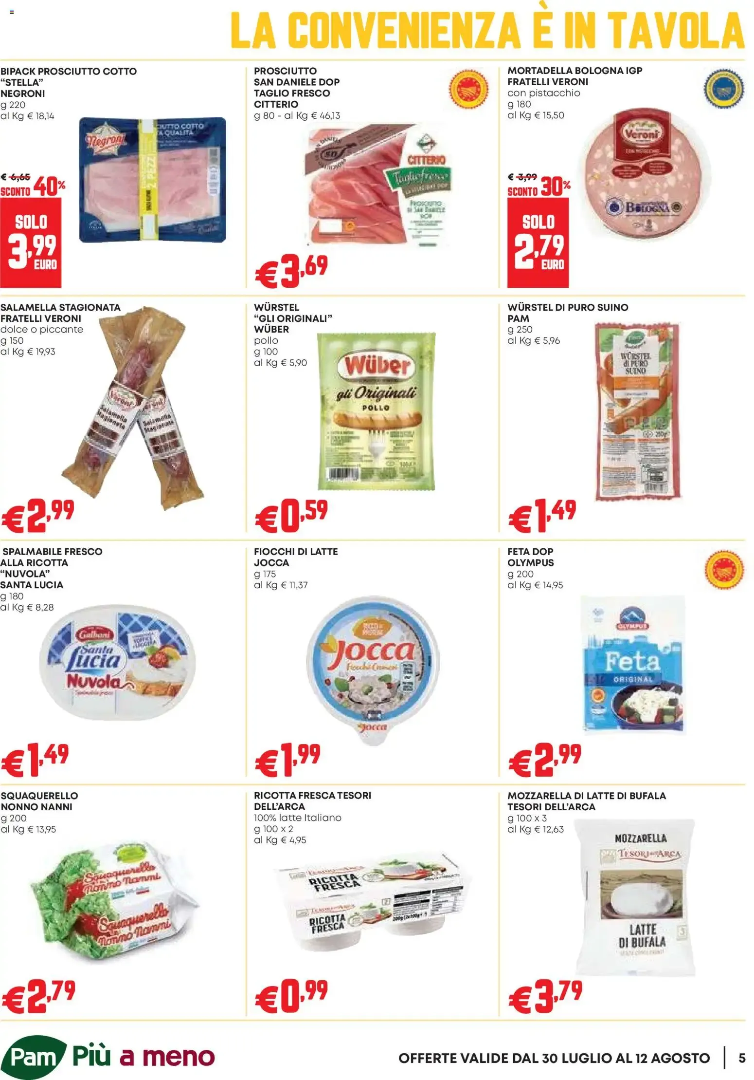 Nuovo PAM volantino Occasioni Extra dal 30/07/2026 > offerte anteprima 🛍️ da 30 luglio a 12 agosto di 2026 - Pagina del volantino 5
