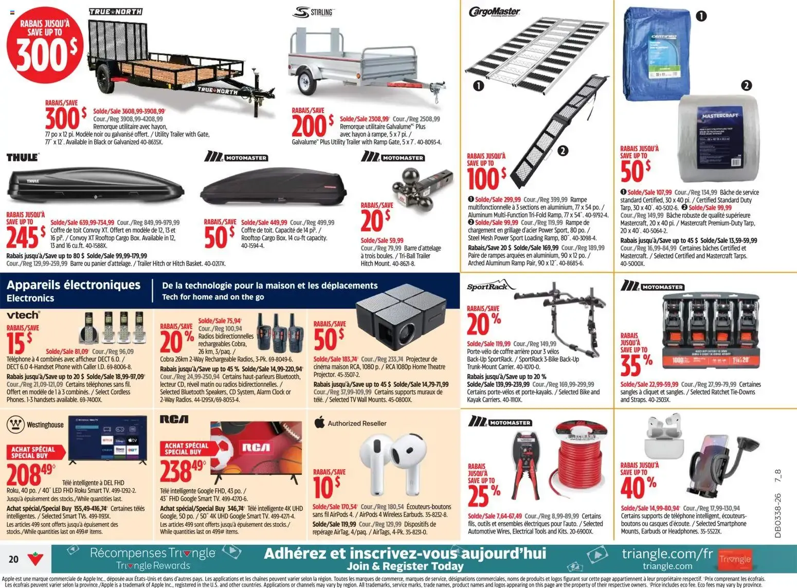 Canadian Tire circulaire from Sep 17, 2026 > weekly specials & deals from September 17 to September 24 2026 - flyer page 20