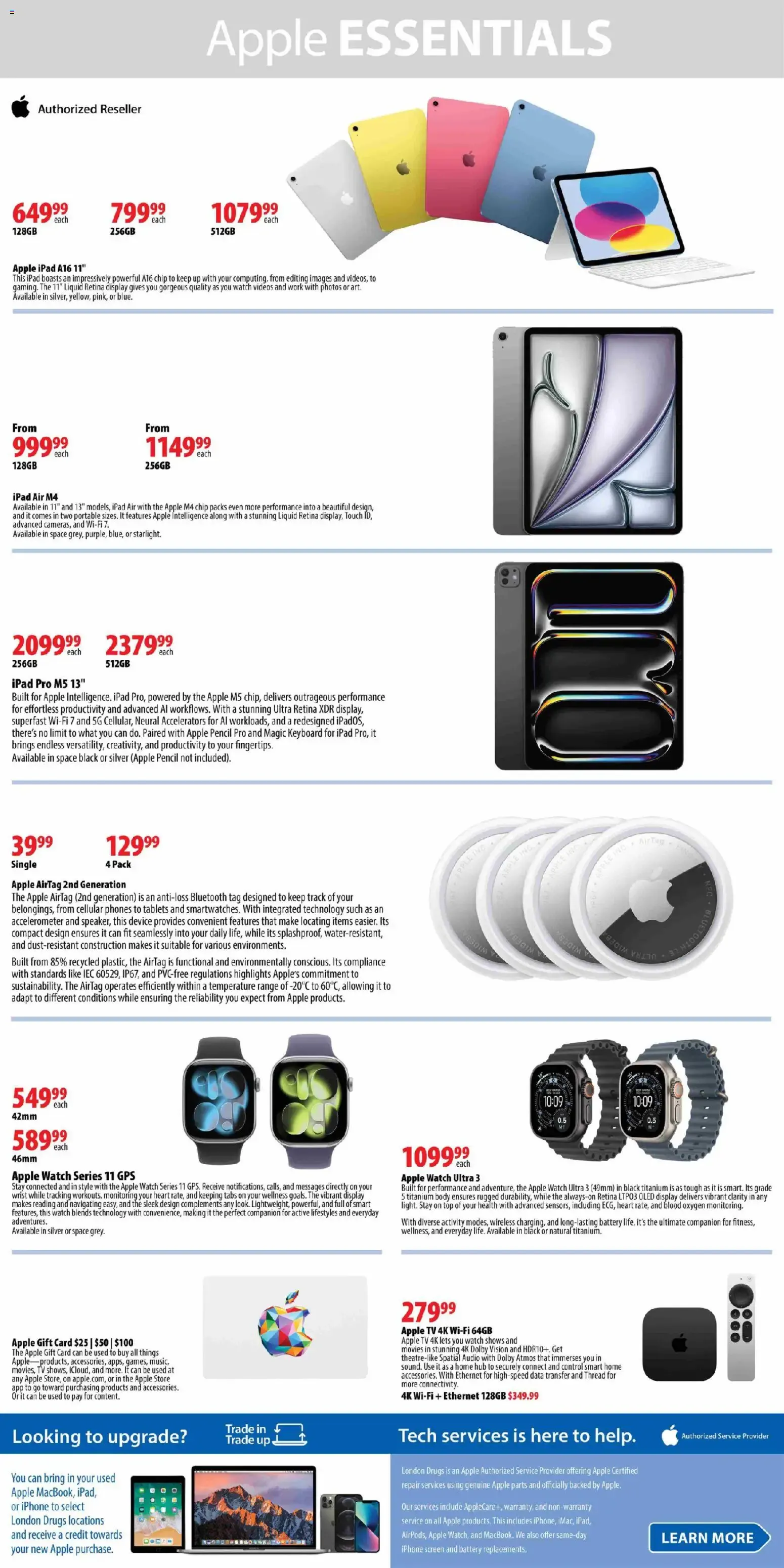 London Drugs - Apple Showcase from Jul 10, 2026 > weekly specials & deals from July 10 to July 15 2026 - flyer page 2