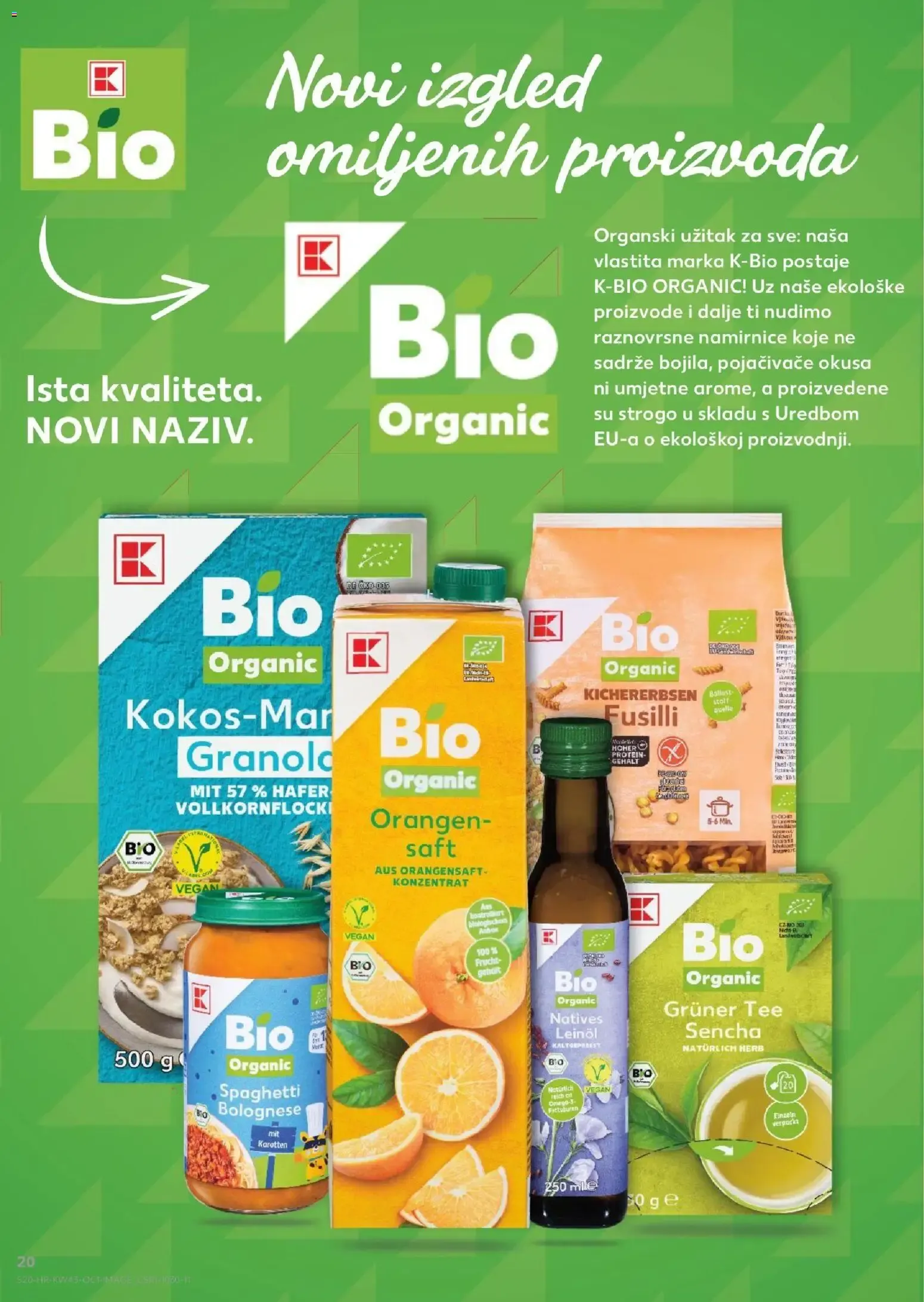 Katalog Kaufland Katalog novi od 21.10.2026 na listanje > letak digitalni od 21. listopada do 27. listopada 2026. - Pregled Stranica 20