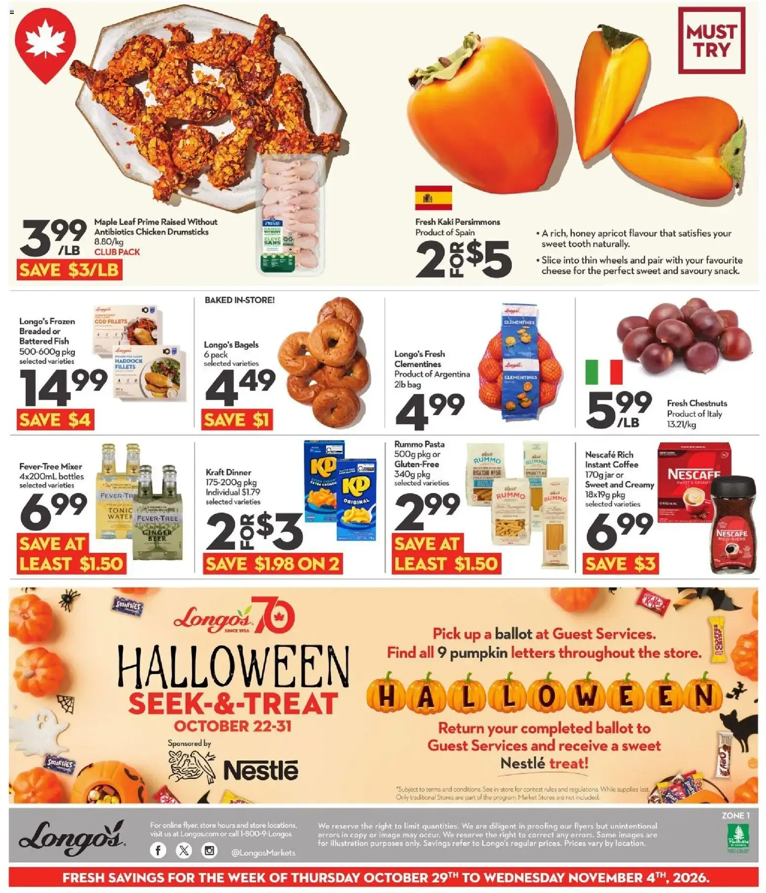 Longo's weekly flyer / circulaire from Oct 29, 2026 > weekly specials & deals from October 29 to November 4 2026 - flyer page 5