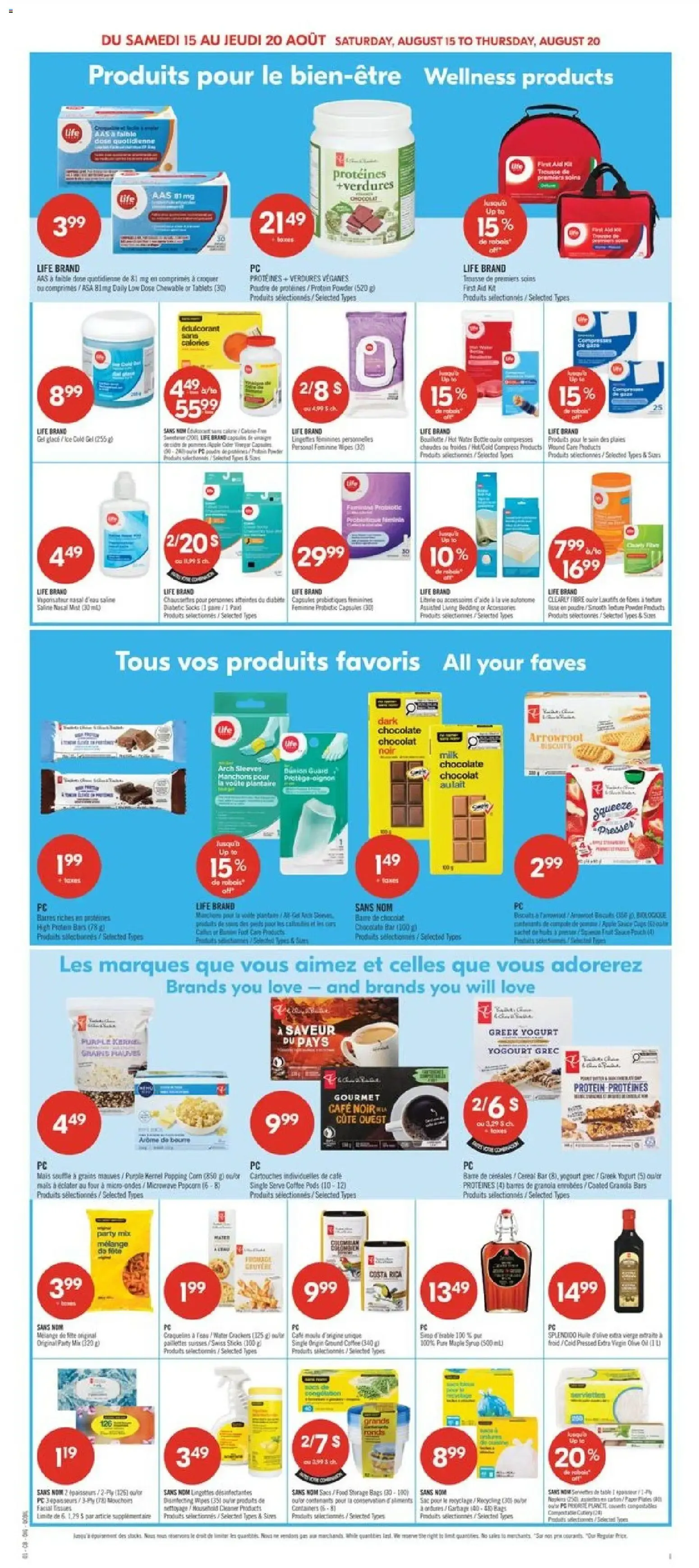 Solde de 2 jours - Varios productos from August 15 to August 16 2026 - flyer page 15
