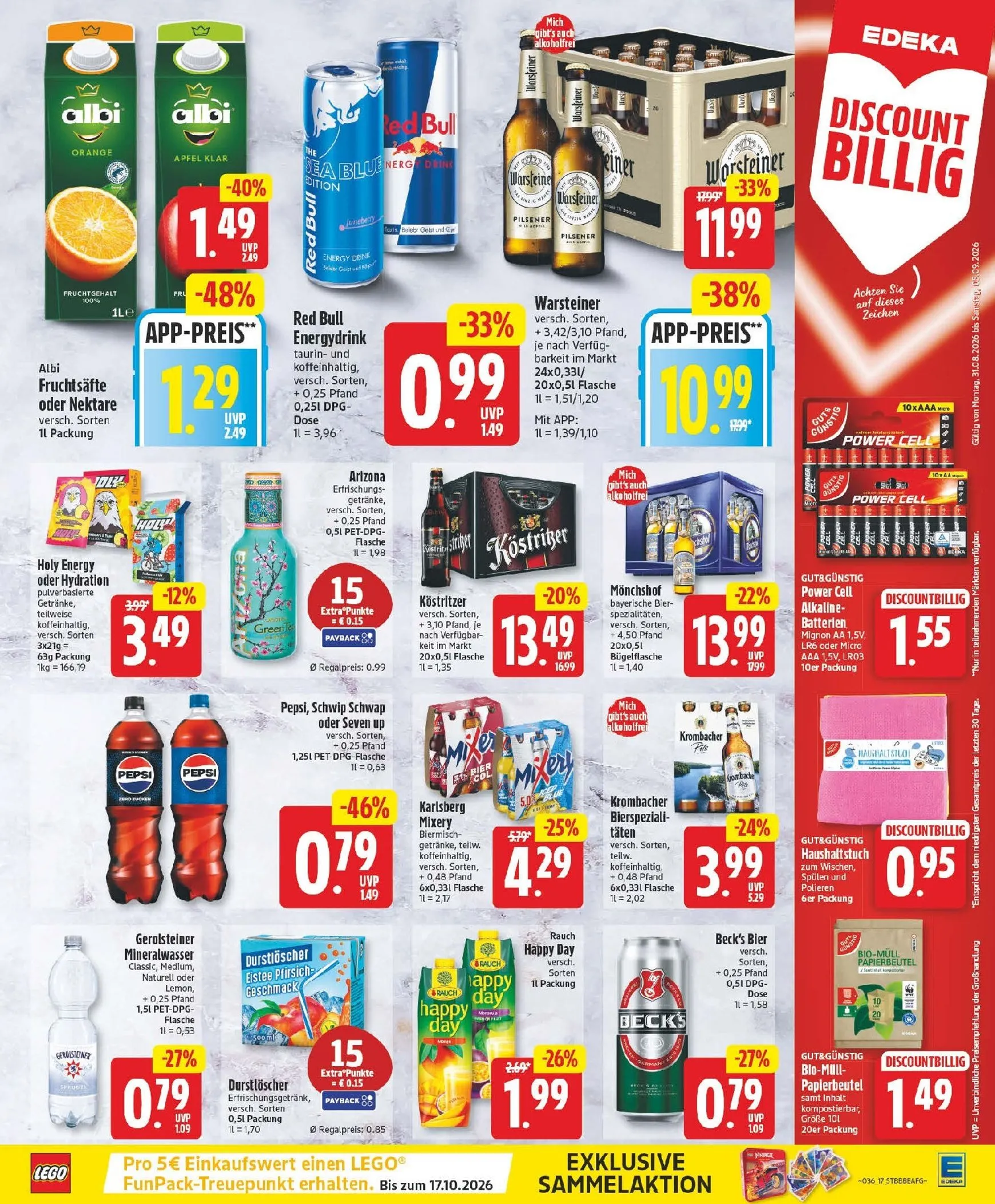 Edeka Prospekt nächste Woche – von Montag 31.08.2026 bis Samstag 05.09.2026 von 31. August bis 5. September 2026 - Prospekt seite 19