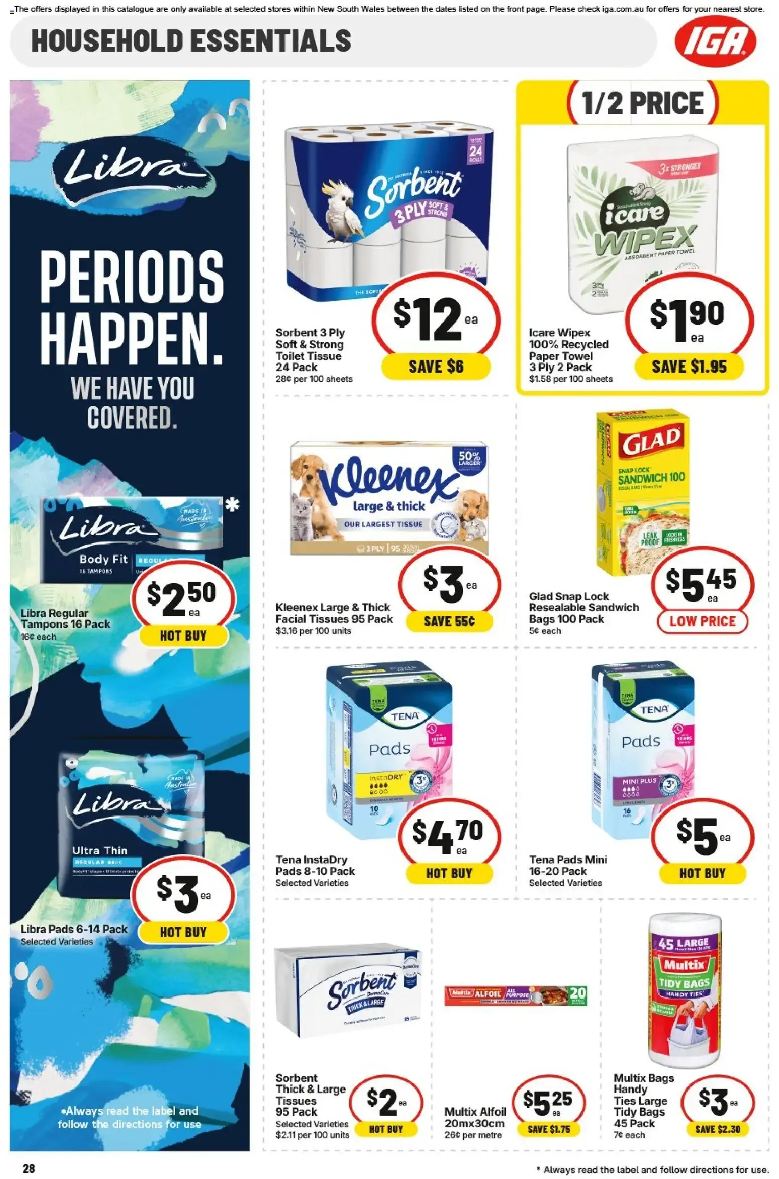 IGA catalogue valid from 01/07/2026 > Online Australia - Catalogue valid from 1 July to 7 July 2026 - page 28