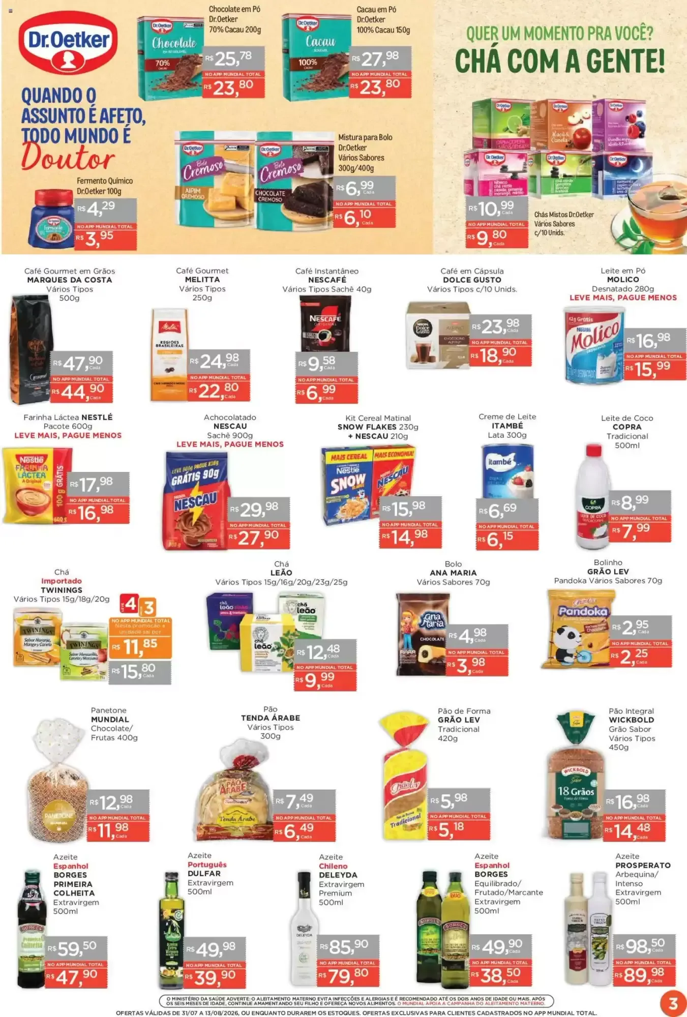 Encarte de Encarte Supermercados Mundial 31 de julho até 13 de agosto 2026 - Pagina 3
