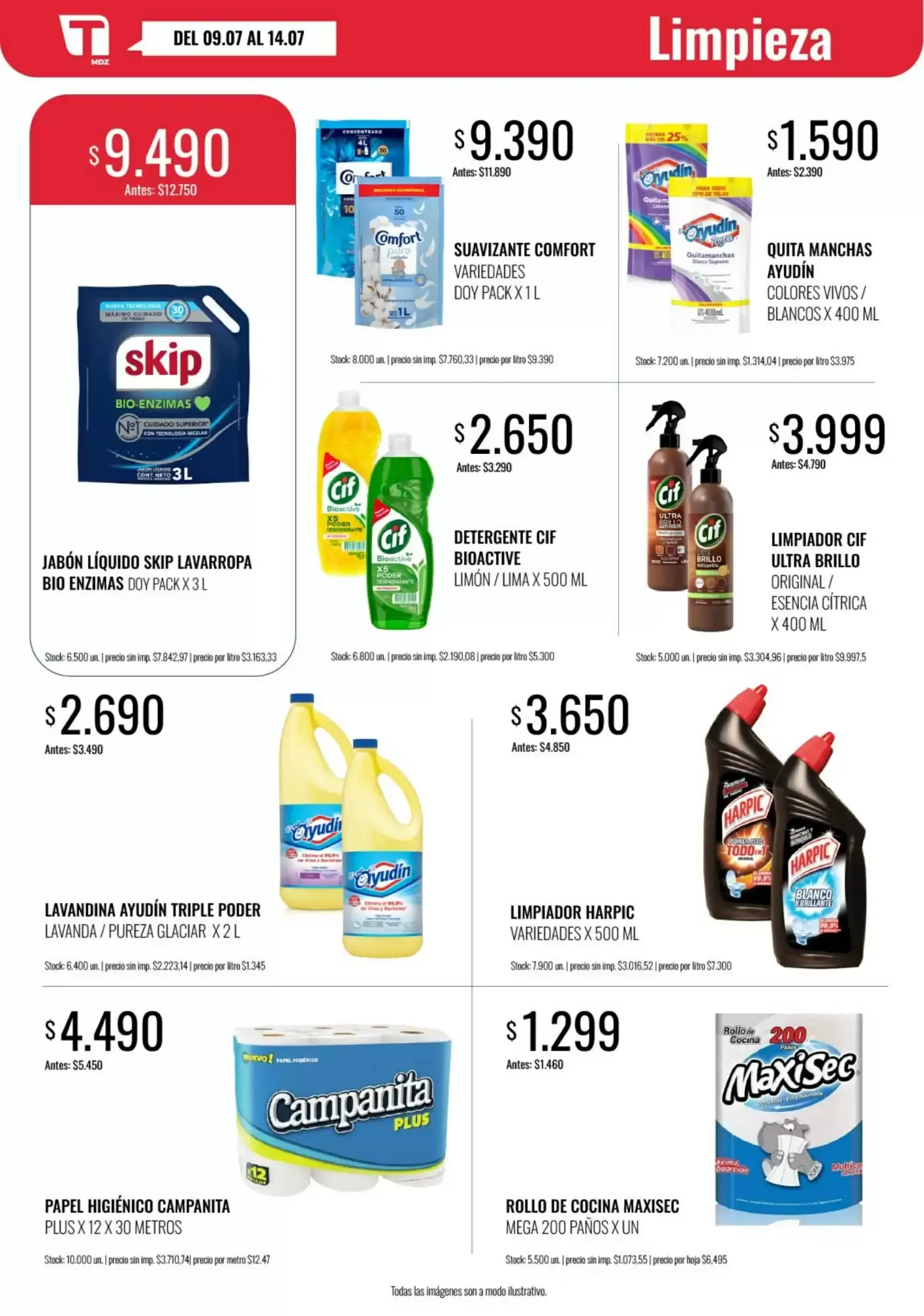 Ofertas de Catálogo de Ofertas Tadicor 9 de julio al 14 de julio 2026 - Página 8 del catálogo