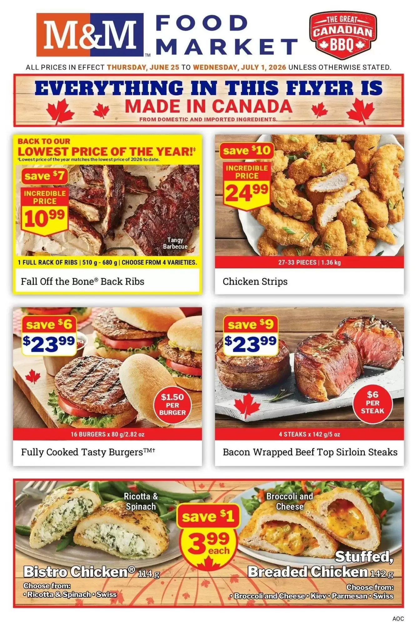 M & M Food Market flyer week 26