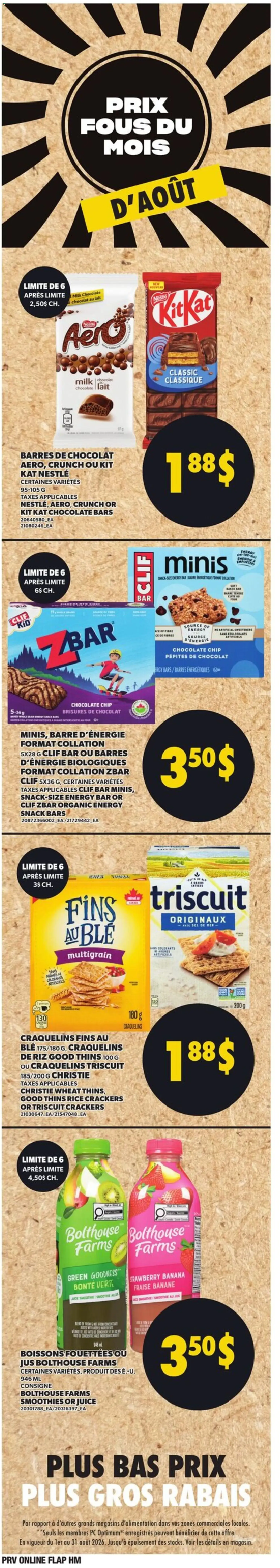 Provigo weekly flyer / circulaire from August 6 to August 12 2026 - flyer page 6