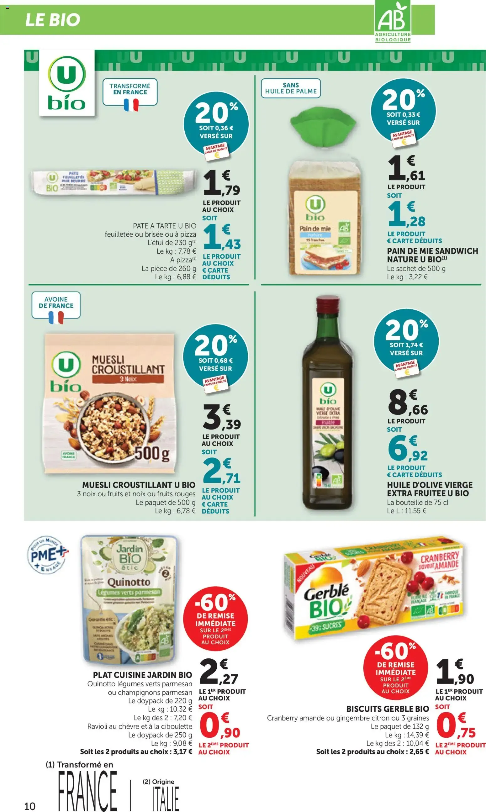 bi1 Catalogue à partir du 23/06/2026 - promo en ligne du 23 juin au 5 juillet 2026 - Catalogue page 10