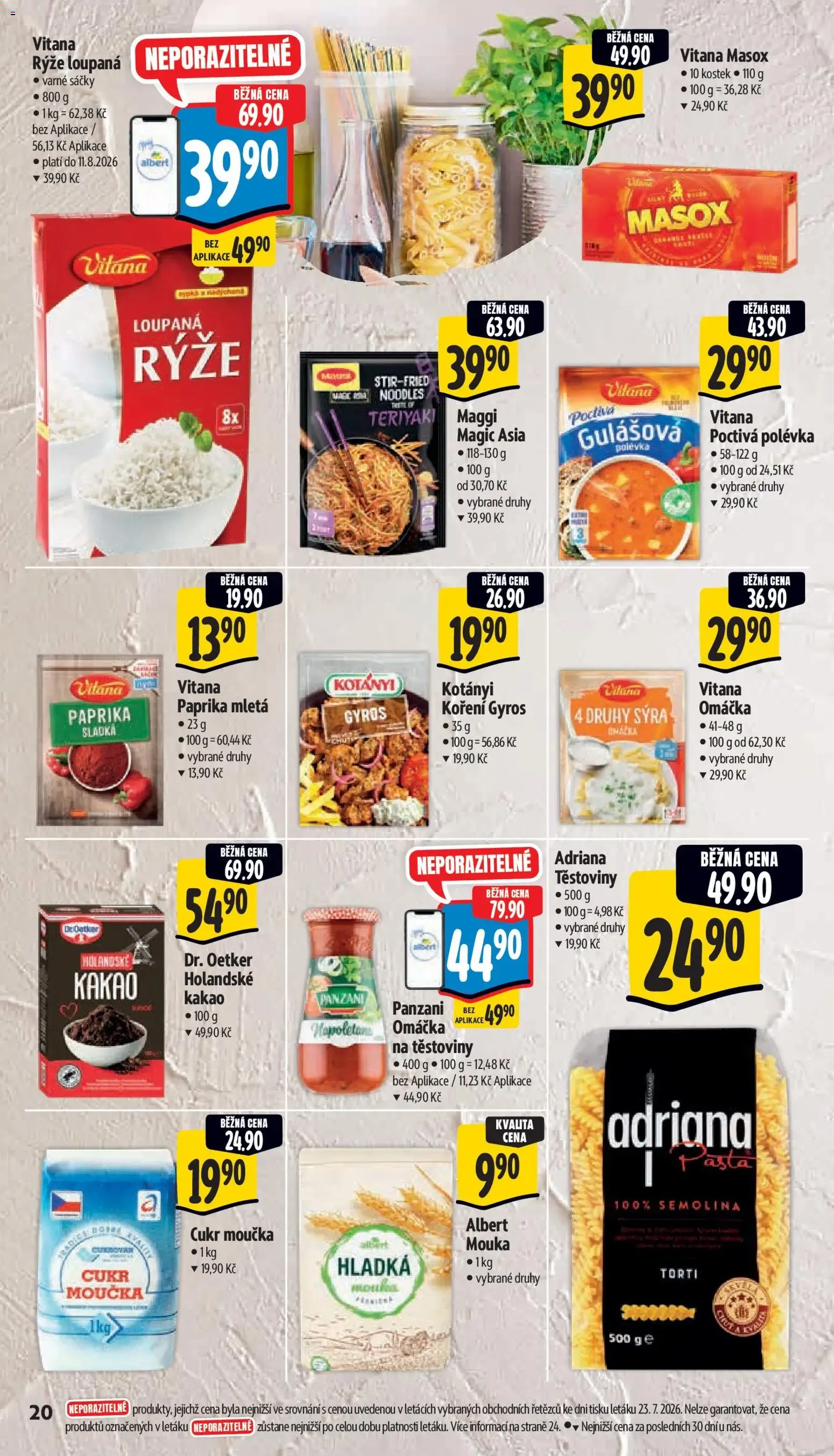 Albert leták - Supermarket od 29.07.2026 - Akční leták - 29. července 4. srpna 2026 - Page 30