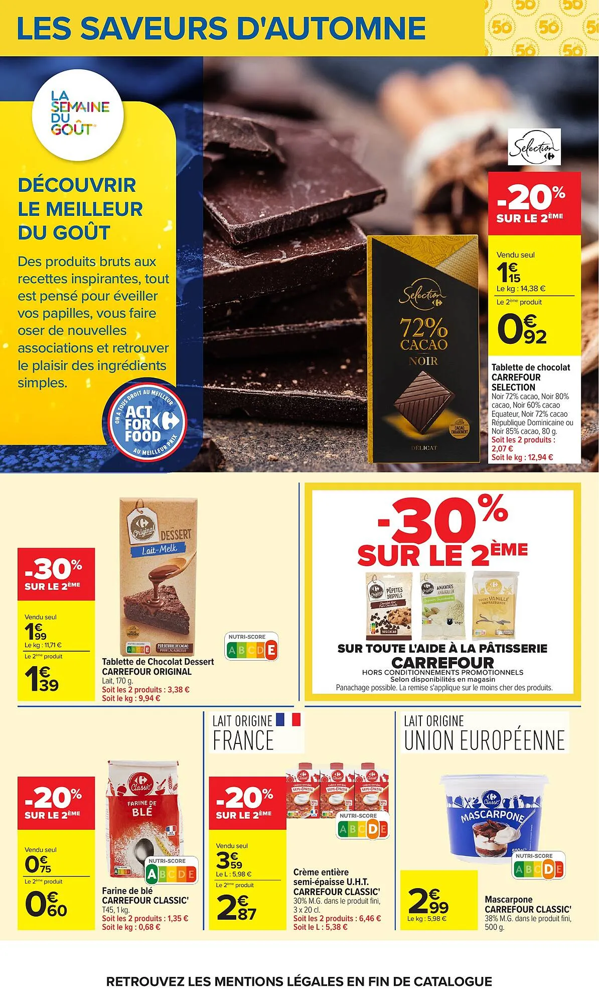 AU CŒUR DU GOÛT du 13 octobre au 26 octobre 2026 - Catalogue page 12