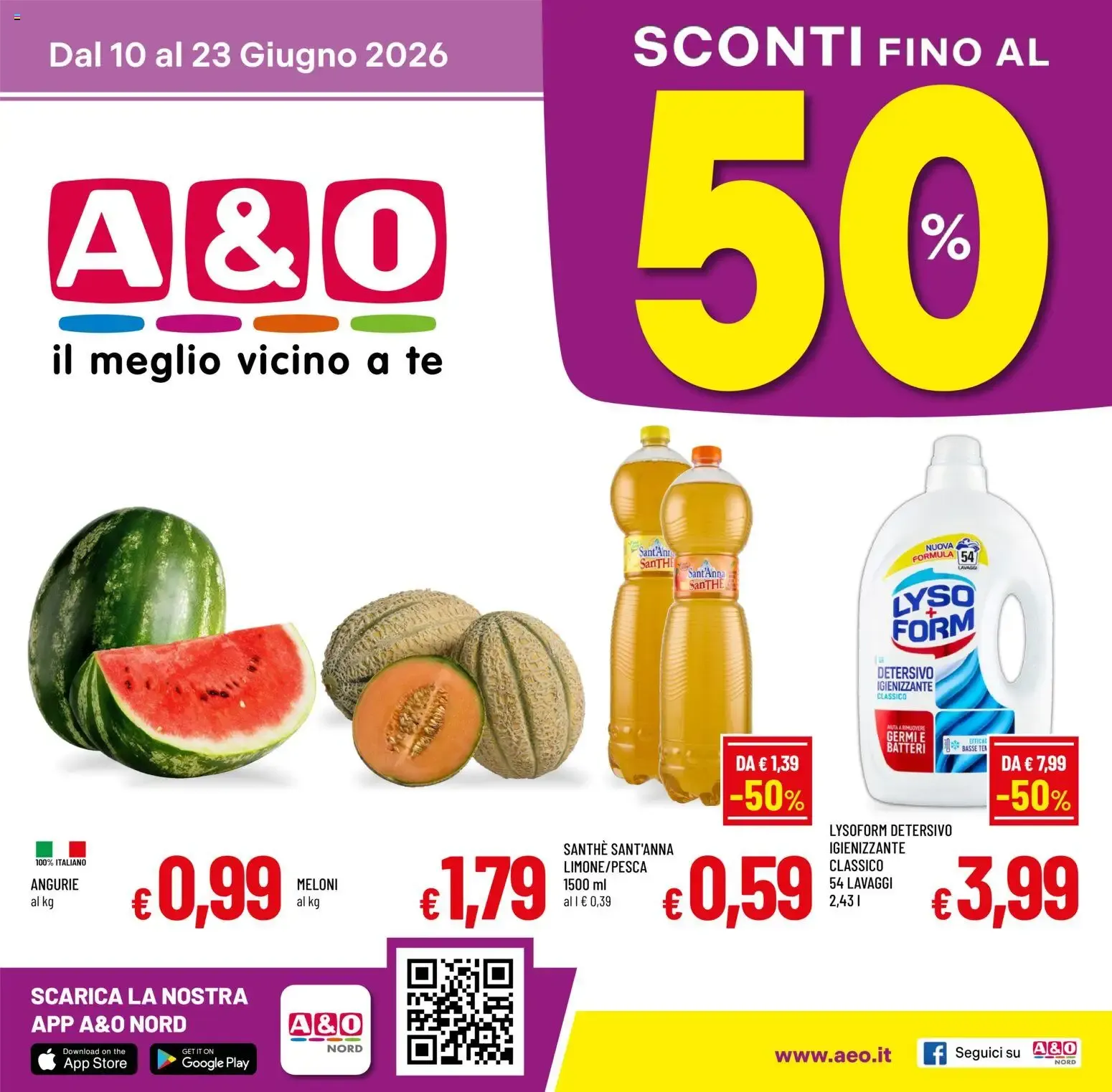 A&O volantino dal 10/06/2026 - online Offerte da 10 giugno a 23 giugno di 2026 - Pagina del volantino 1