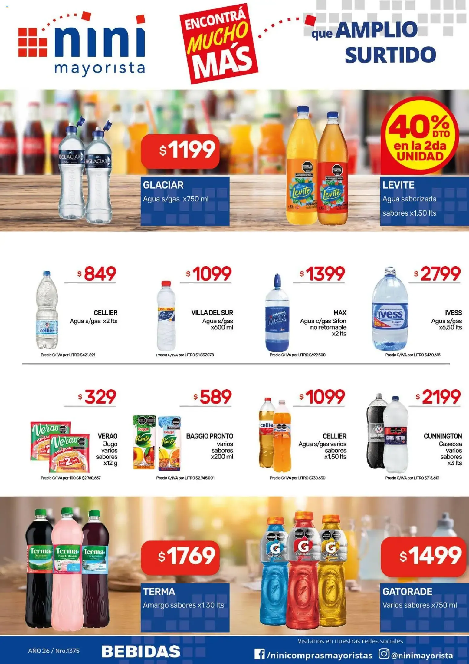 Ofertas de NINI Mayorista catálogo del 31/08/2026 - 06/09/2026 31 de agosto al 6 de septiembre 2026 - Página 17 del catálogo