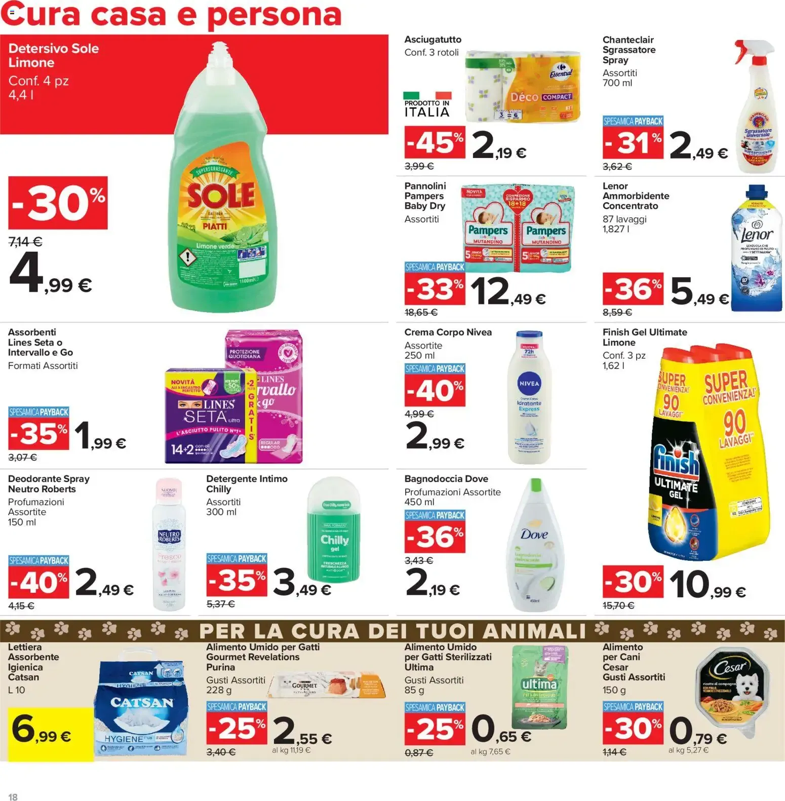 Carrefour Market: Prezzi Bollenti da 6 agosto a 19 agosto di 2026 - Pagina del volantino 18