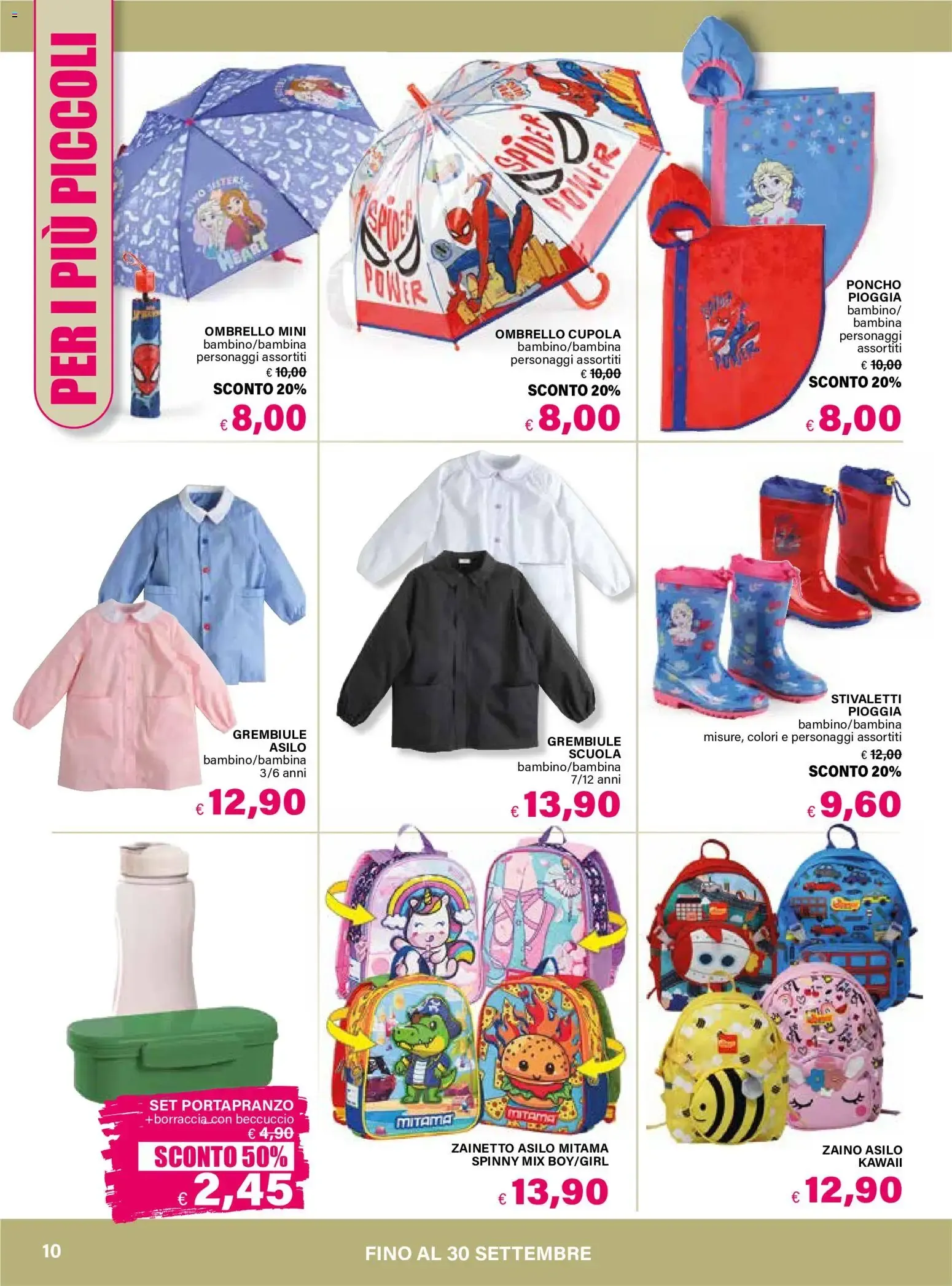 Il Gigante Ipermercati - Catalogo Scuola: Maestreee... Stiamo Tornando! da 6 agosto a 30 settembre di 2026 - Pagina del volantino 10