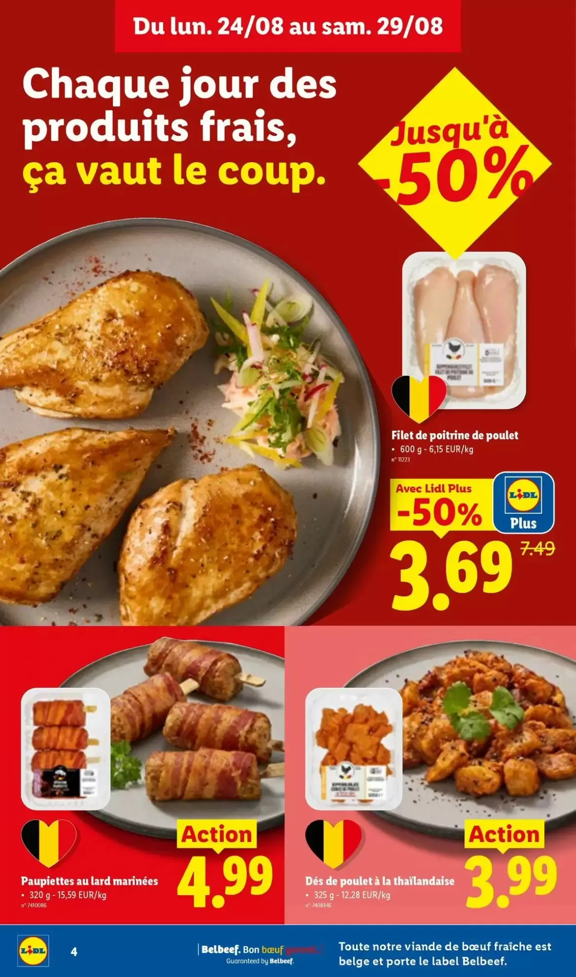 Lidl Semaines Super Hero van 24 augustus tot 29 augustus 2026 - folder pagina 4