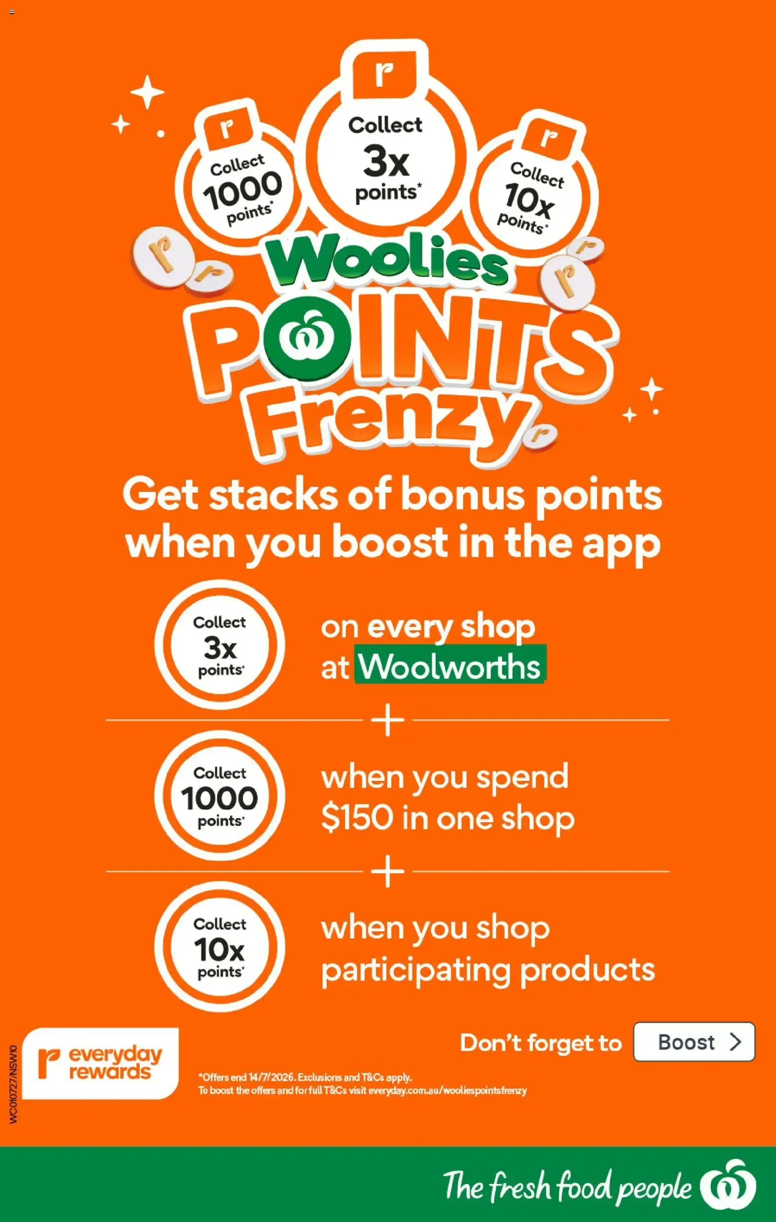 Woolworths - Woolies POINTS Frenzy - Catalogue valid from 1 July to 7 July 2026 - page 10