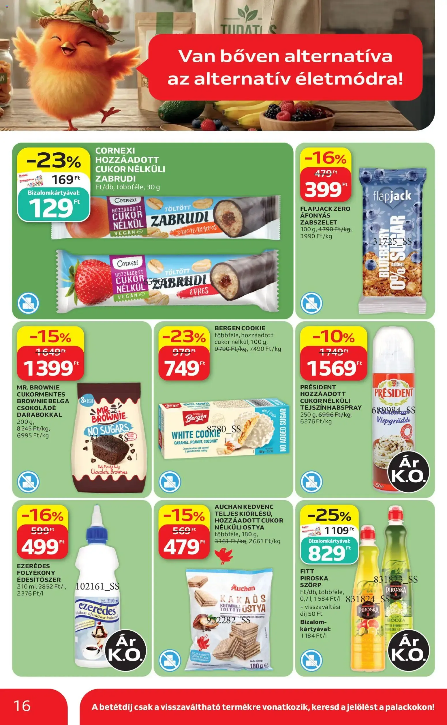 Katalógus Auchan Hipermercado: Promoción Oracle Red Bull Racing y Ofertas július 16.-tól július 22.-ig 2026. - Oldal 16