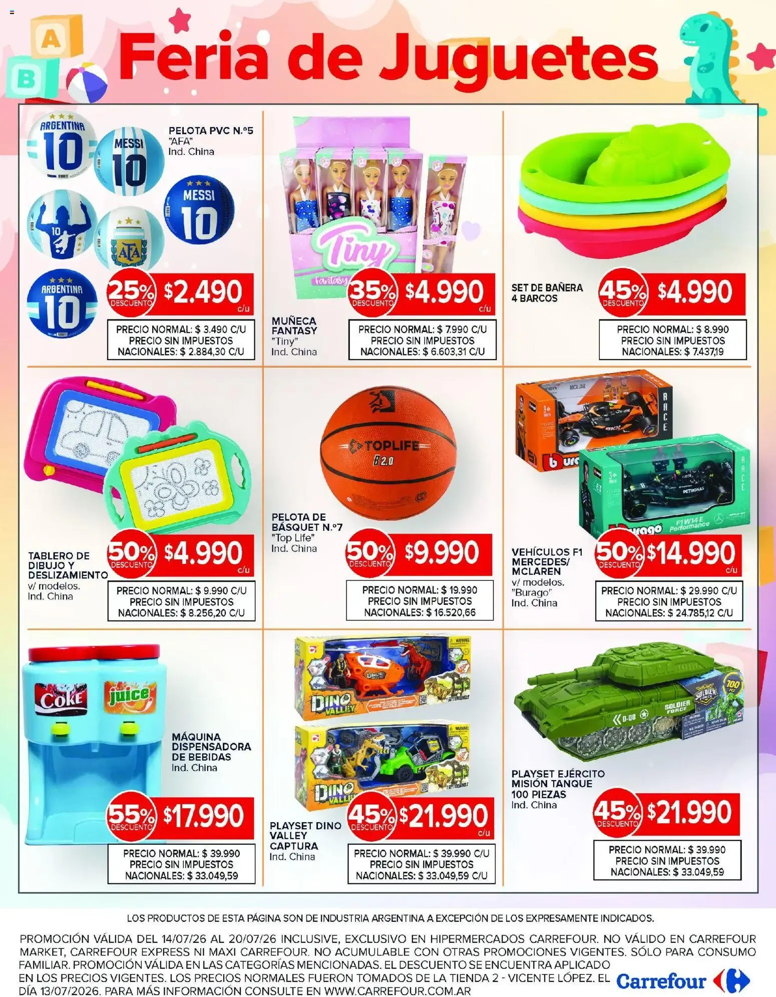 Ofertas de Carrefour ofertas || del 14/07/2026 - 20/07/2026 || Promociones 14 de julio al 20 de julio 2026 - Página 24 del catálogo