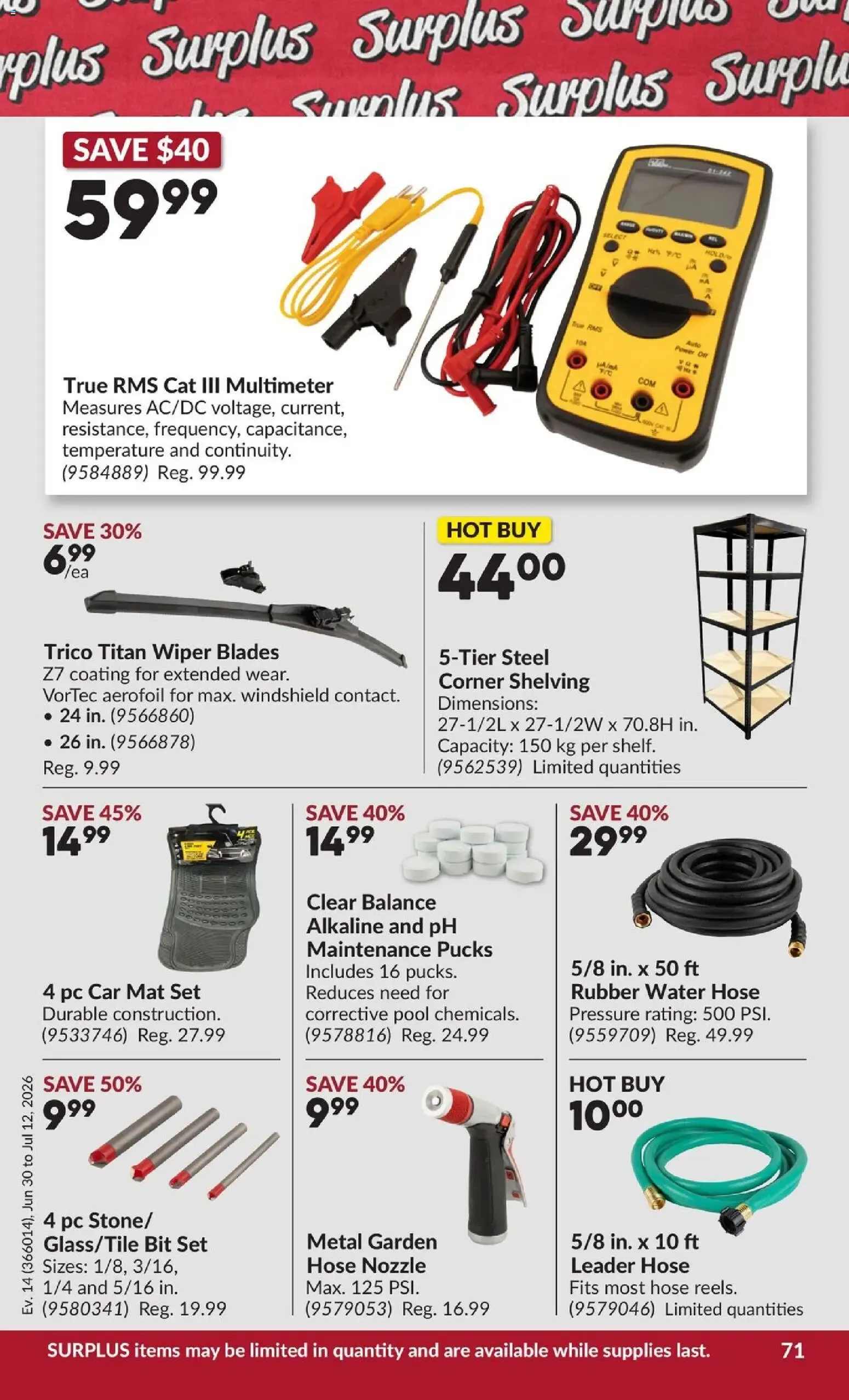 Princess Auto flyer - 2 Week Sale! from Jun 30, 2026 > weekly specials & deals from June 30 to July 12 2026 - flyer page 6