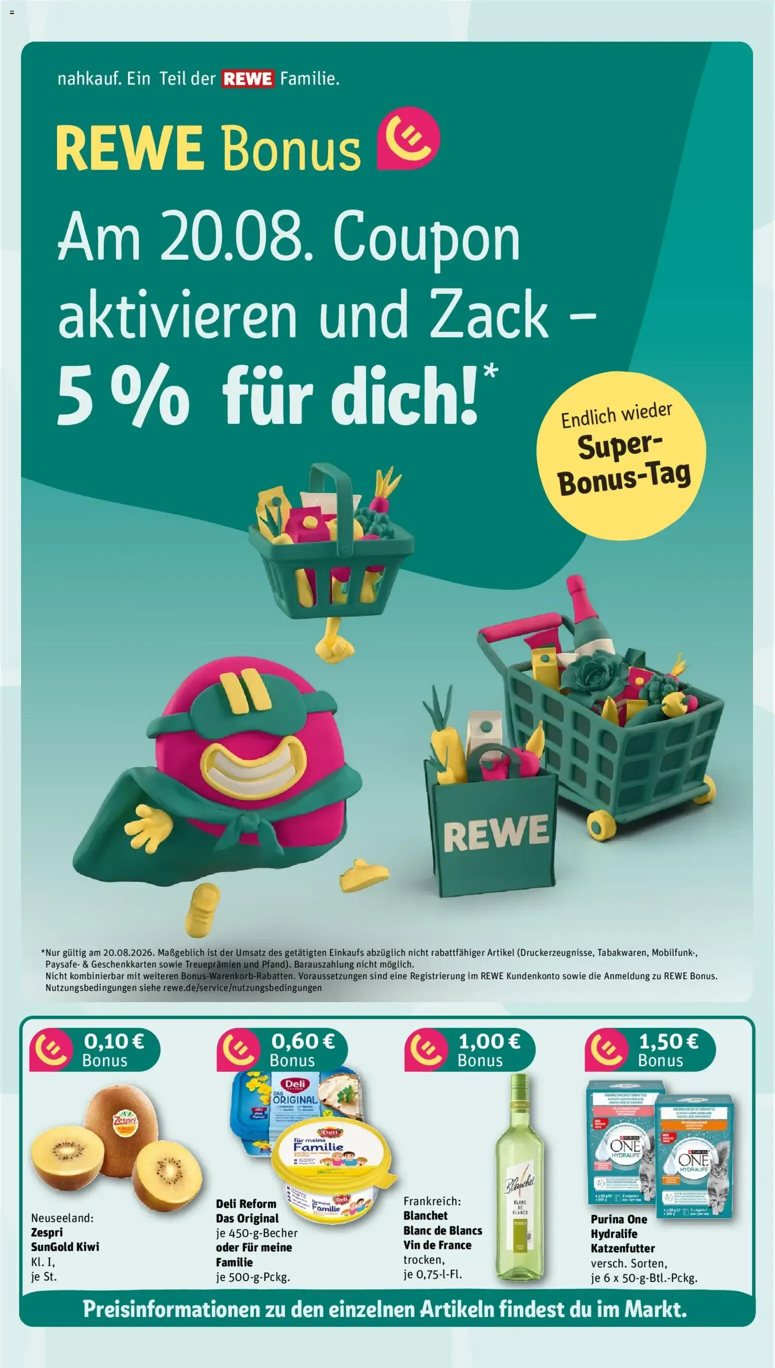Nahkauf Prospekt (ab 17.08.2026) zum Blättern von 17. August bis 23. August 2026 - Prospekt seite 4