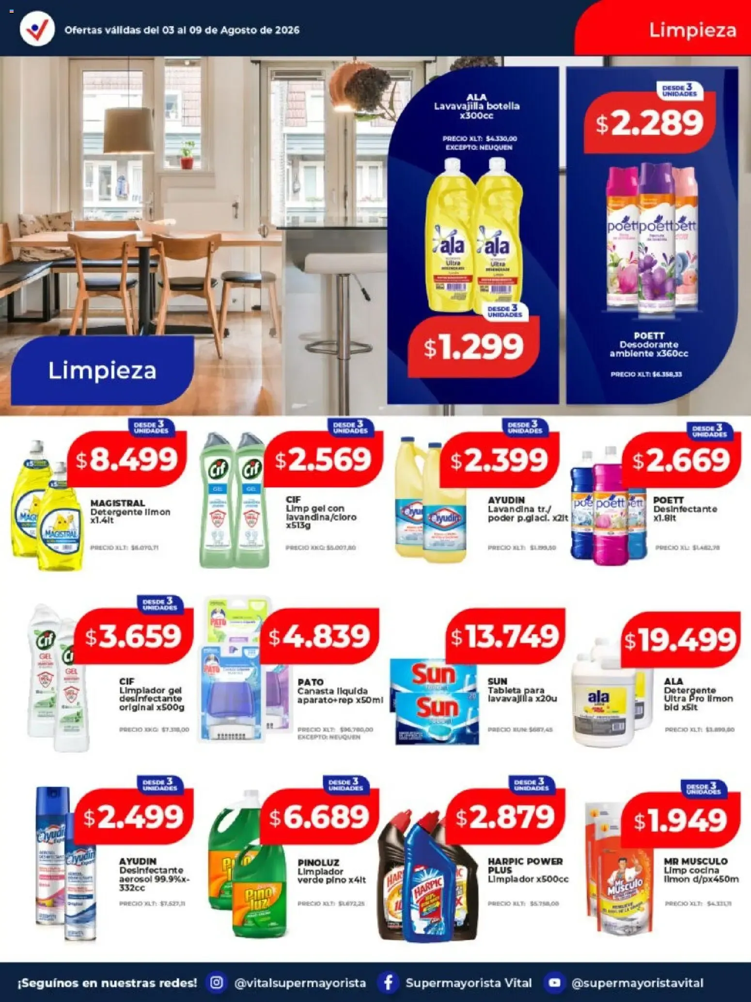 Ofertas de Vital - Ofertas || del 03/08/2026 - 09/08/2026 || Catálogo 3 de agosto al 9 de agosto 2026 - Página 9 del catálogo